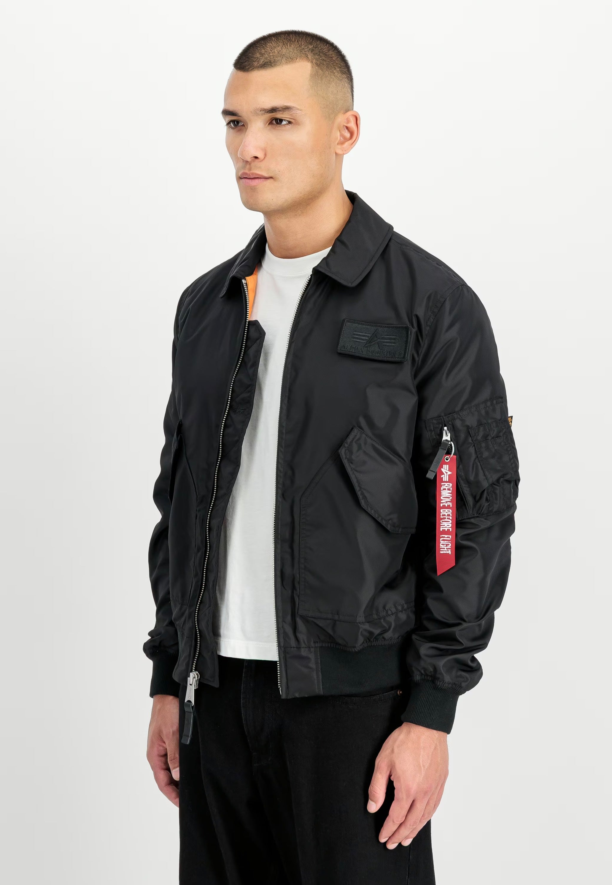 Alpha Industries - CWU 36/P Two Tone Black - Jacket | Men-Image