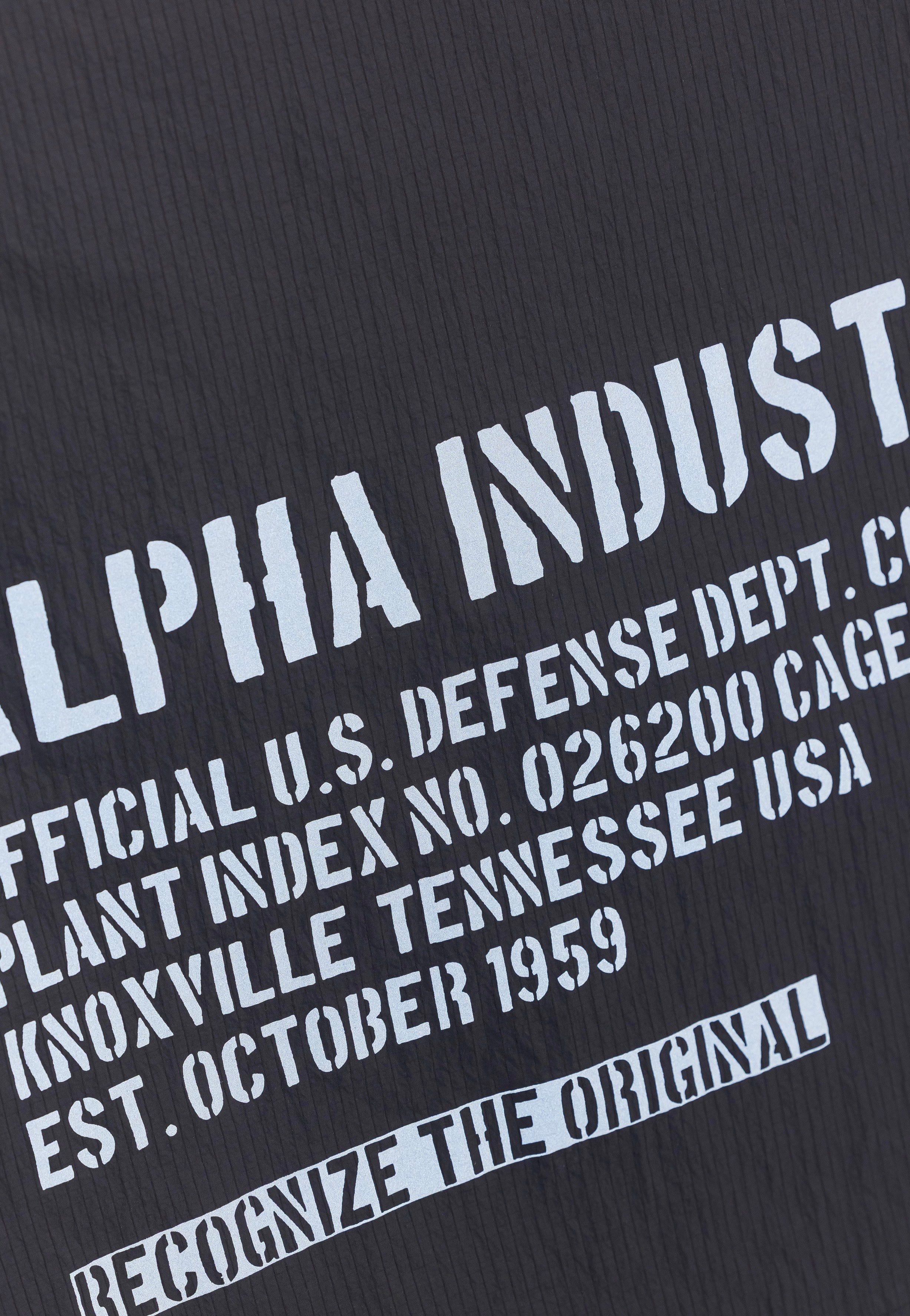 Alpha Industries - Packable Black - Poncho | Men-Image