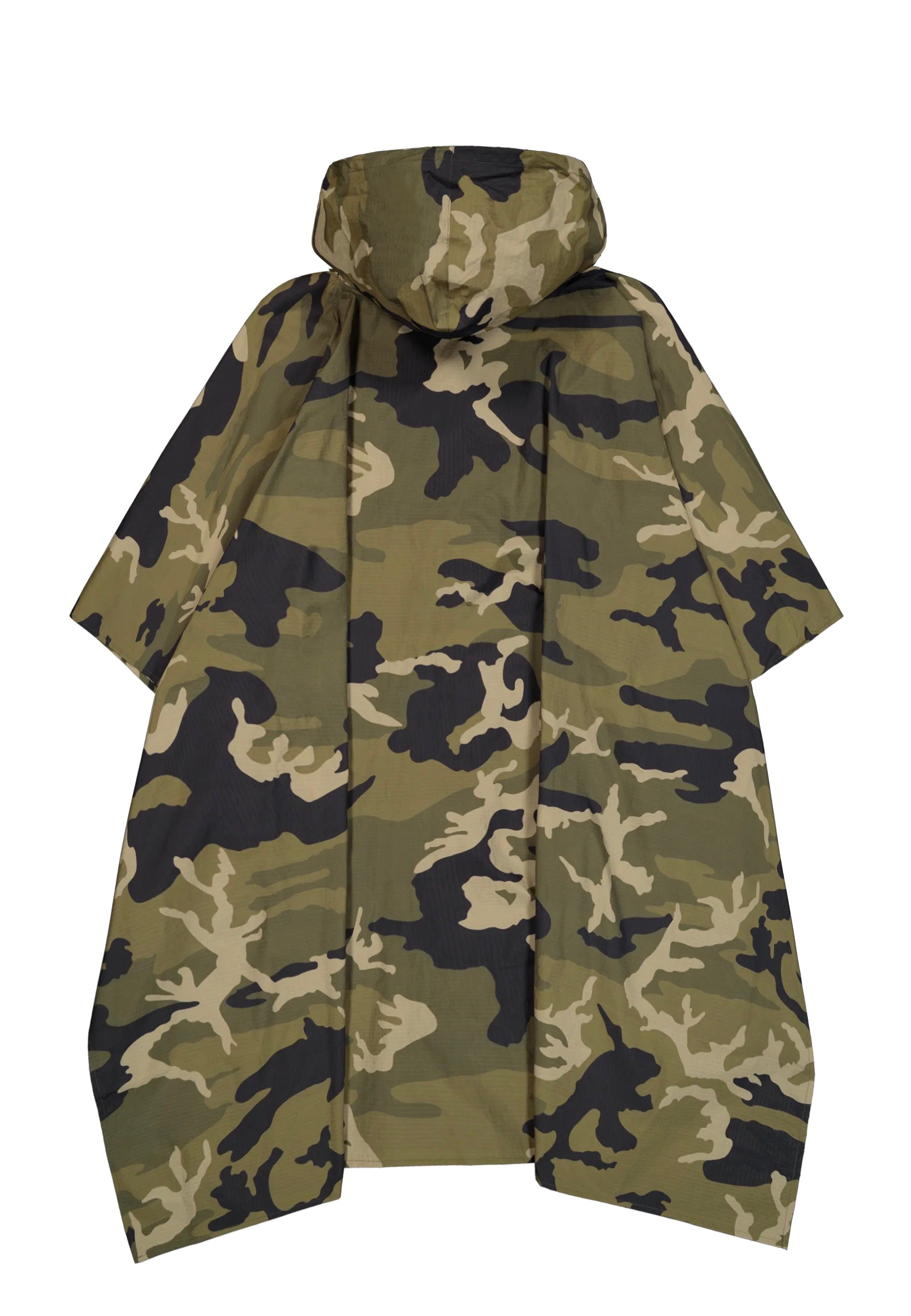 Alpha Industries - Packable Woodland Camo 65 - Poncho | Men-Image