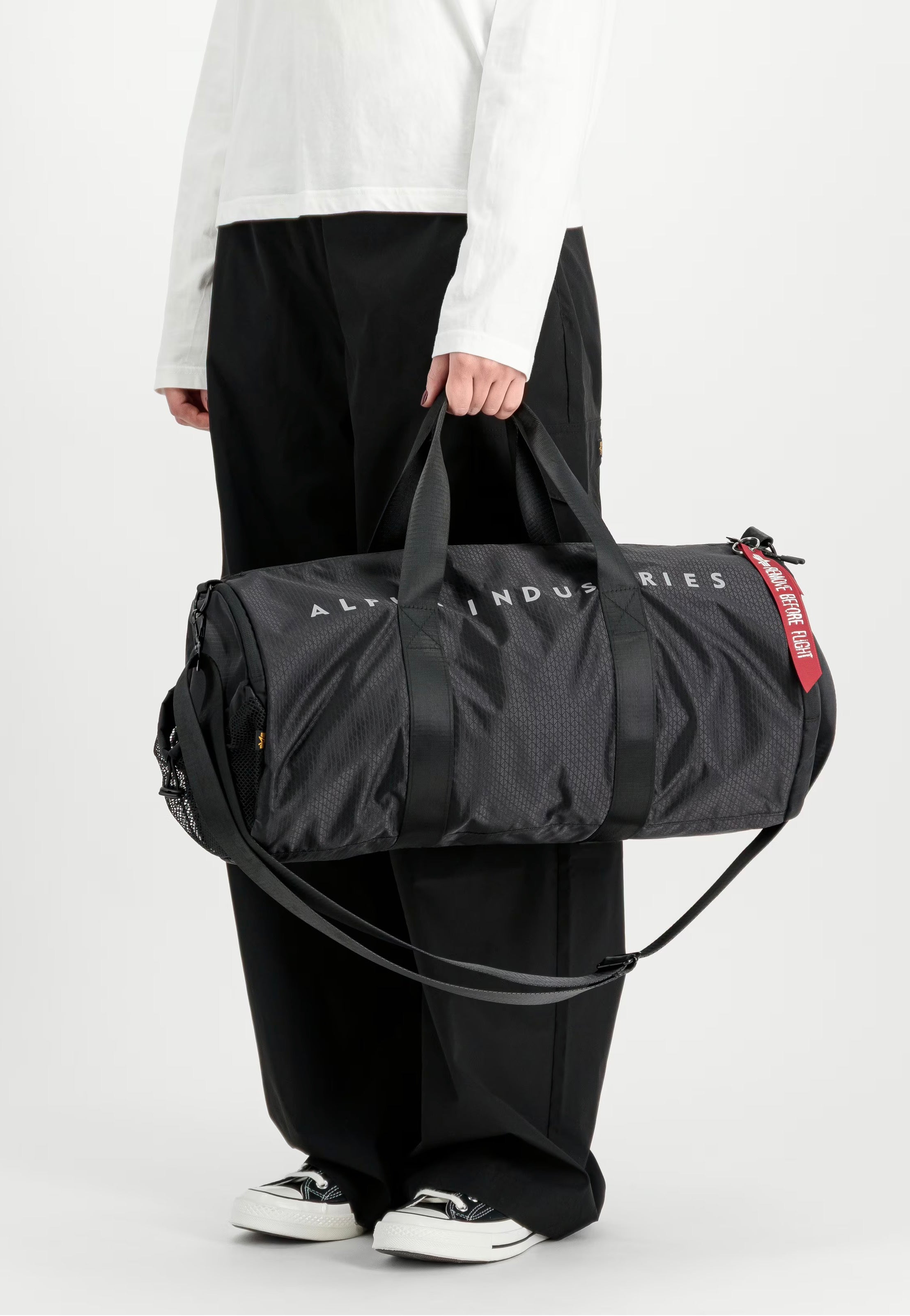 Alpha Industries - Ripstop Packable Black - Bag | Neutral-Image