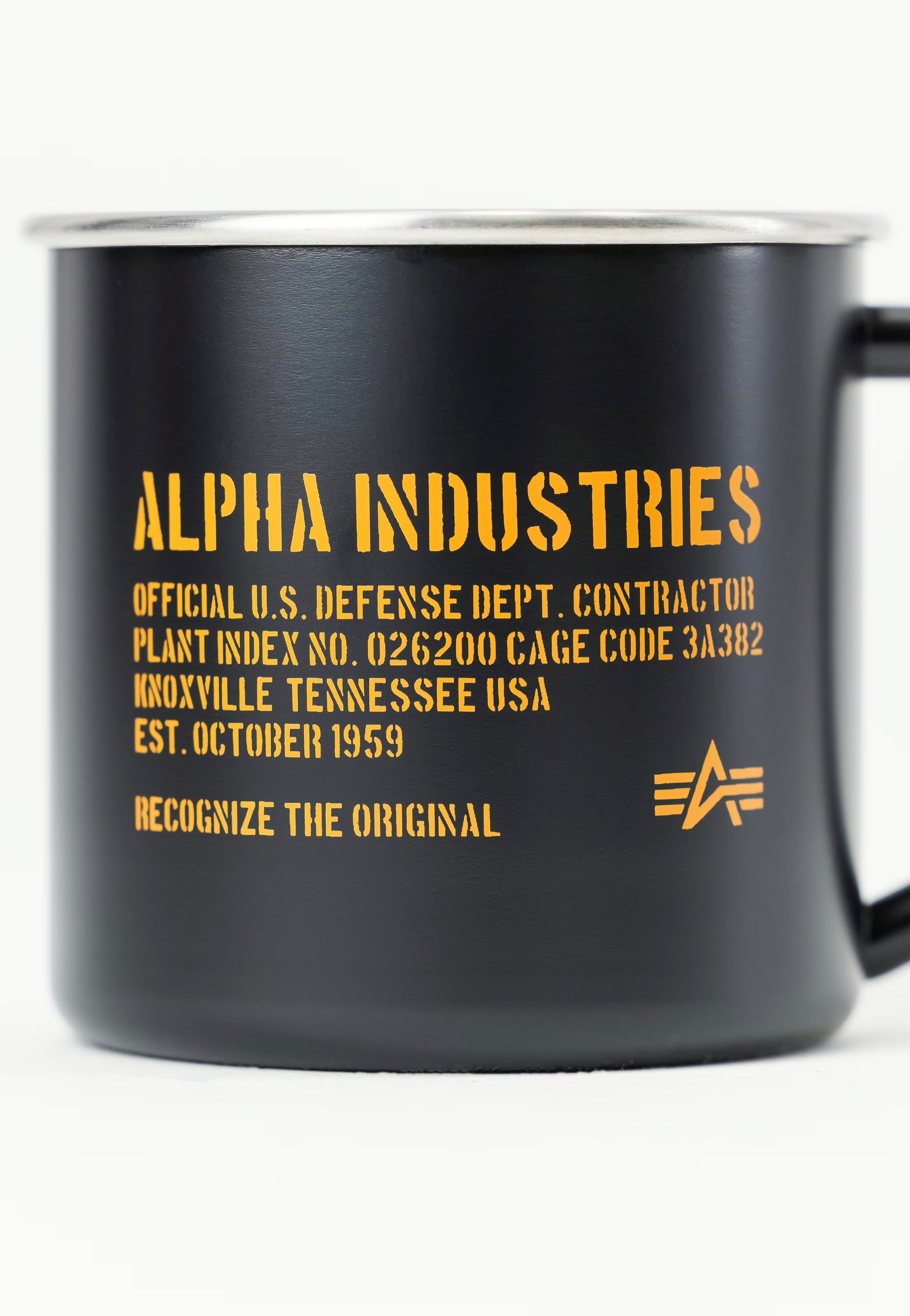 Alpha Industries - Alpha Steel Black - Mug | Neutral-Image
