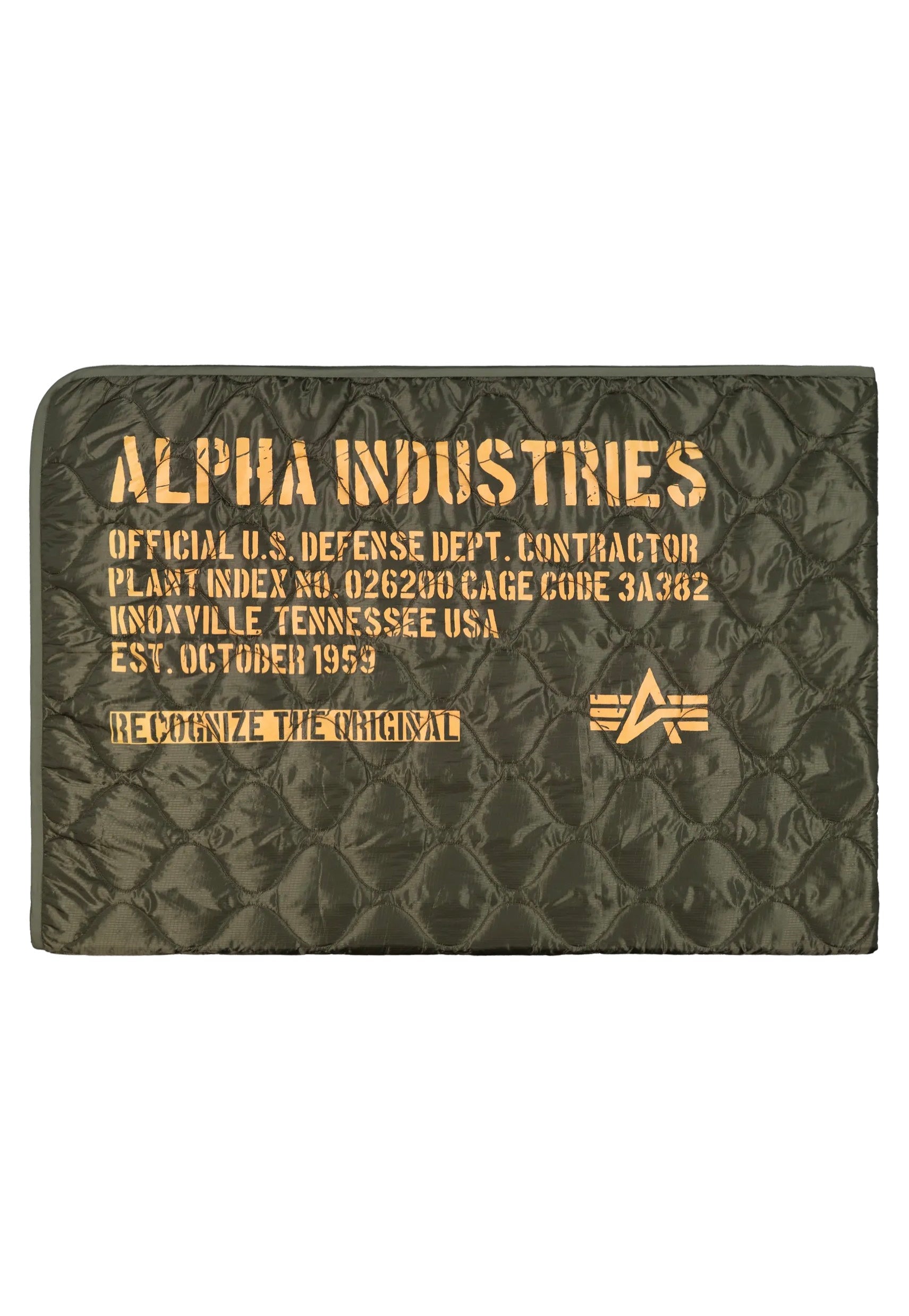 Alpha Industries - Packable Picknick Dark Olive - Blanket | Neutral-Image