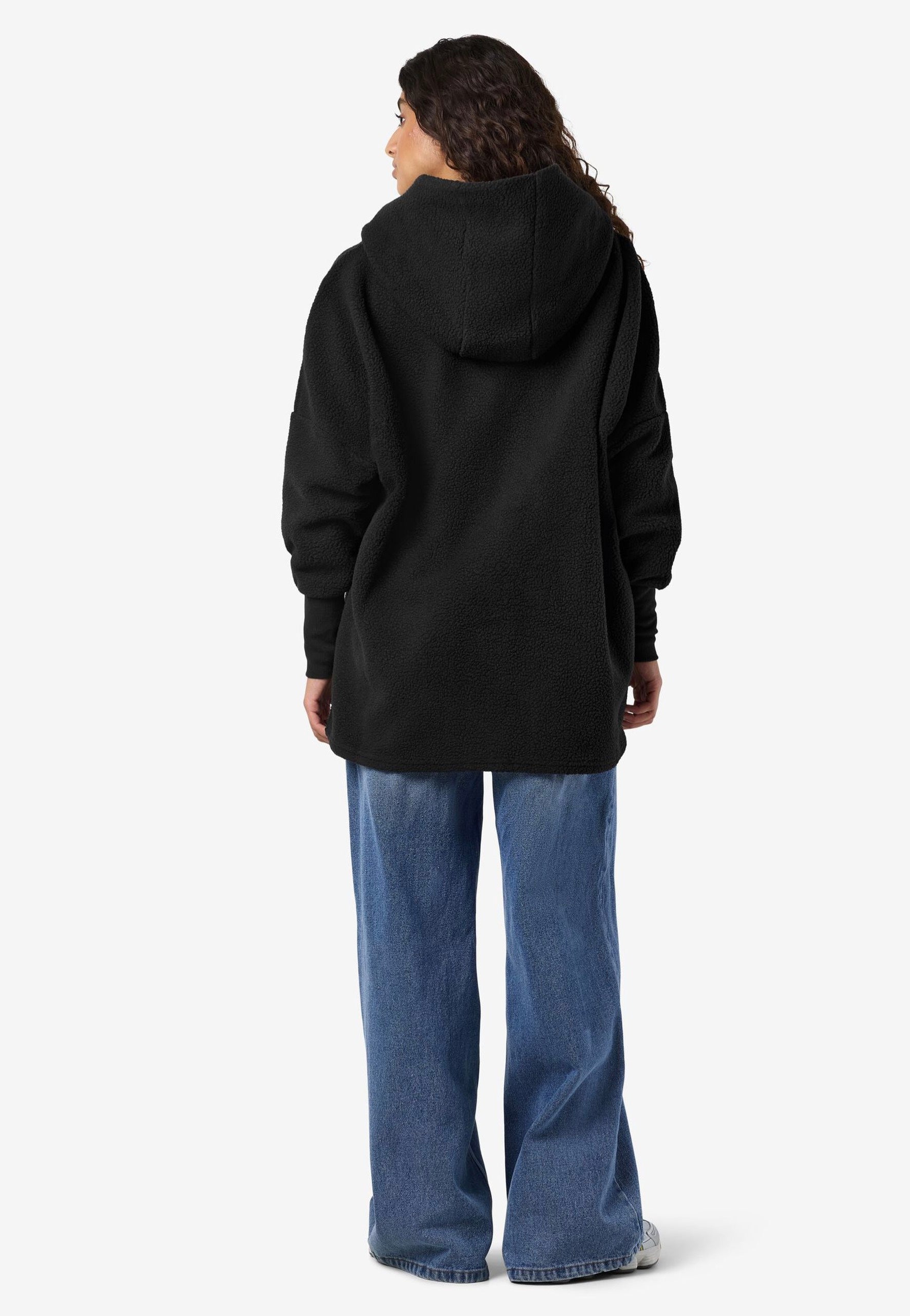 Noisy May - Cozy Long Black - Jacket | Women-Image