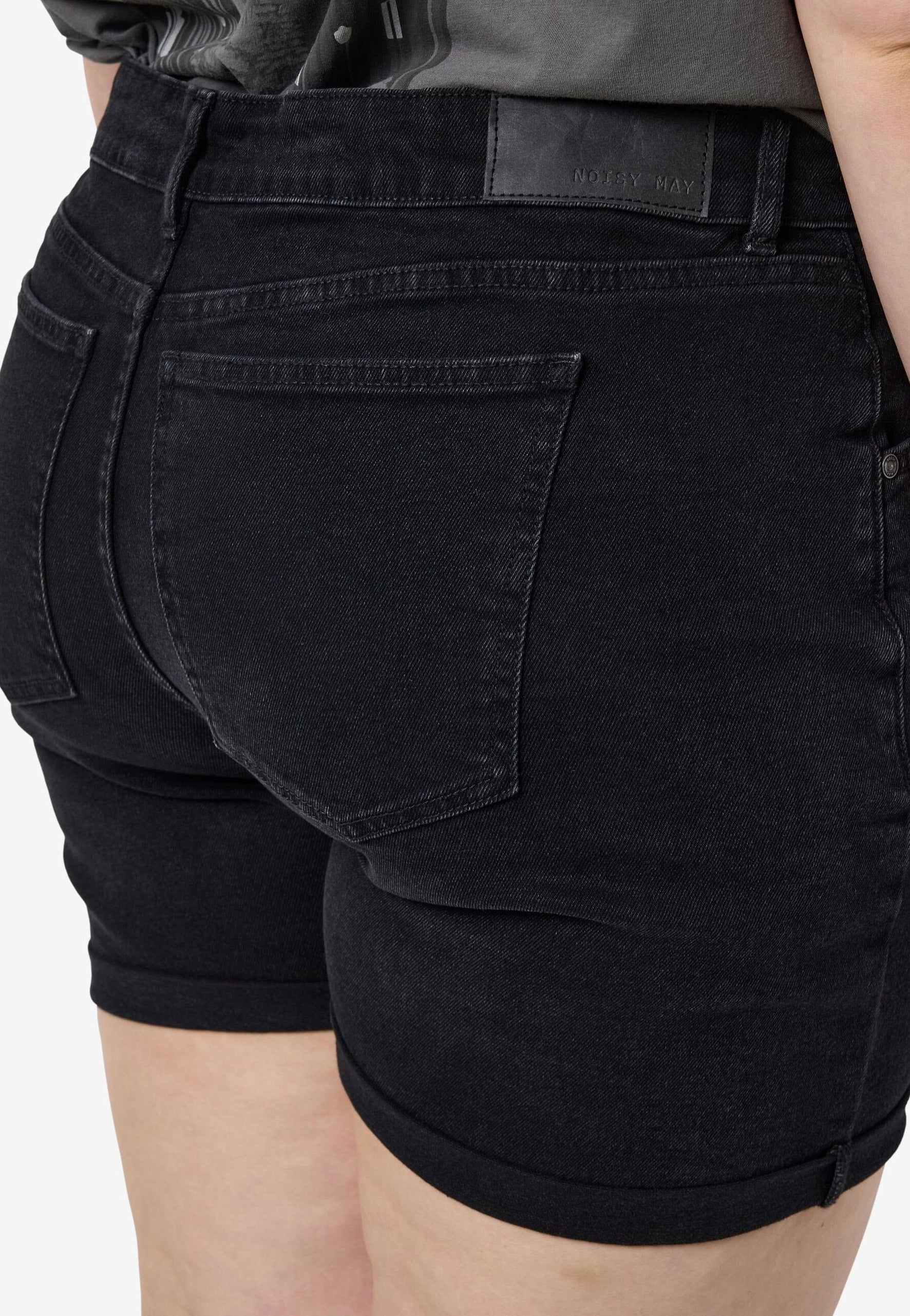 Noisy May - Moni Curve Black - Shorts | Women-Image