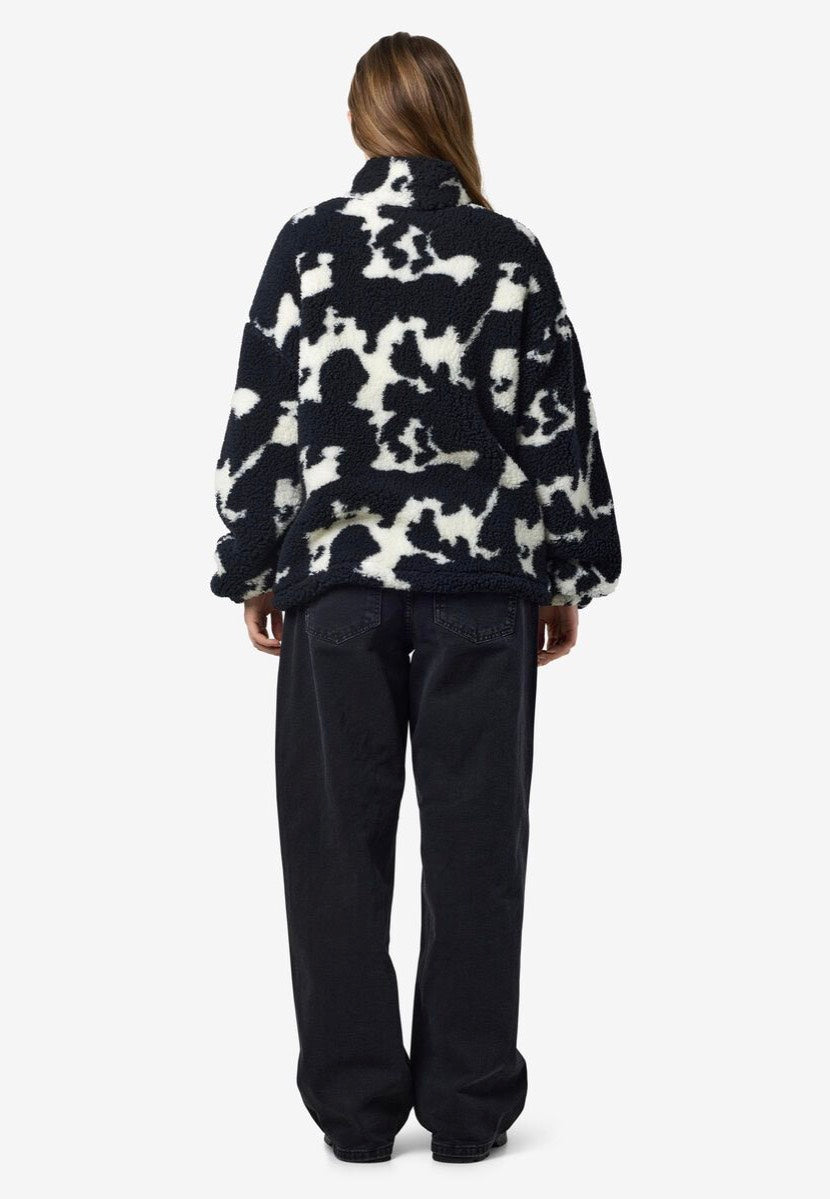 Noisy May - Luca Check Soft Cow Cloud Dancer - Jacket | Women-Image