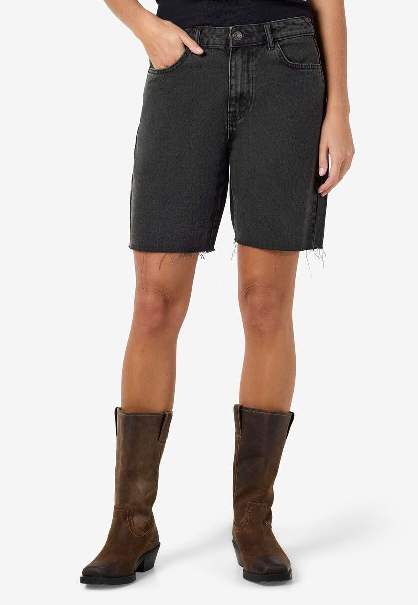 Noisy May - Holla Black Denim - Shorts | Women-Image