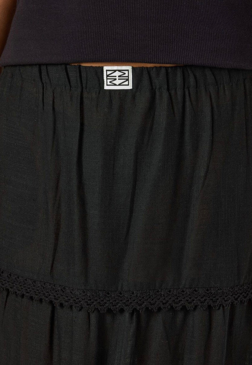 Noisy May - Leilani Sienna Black Lace - Skirt | Women-Image