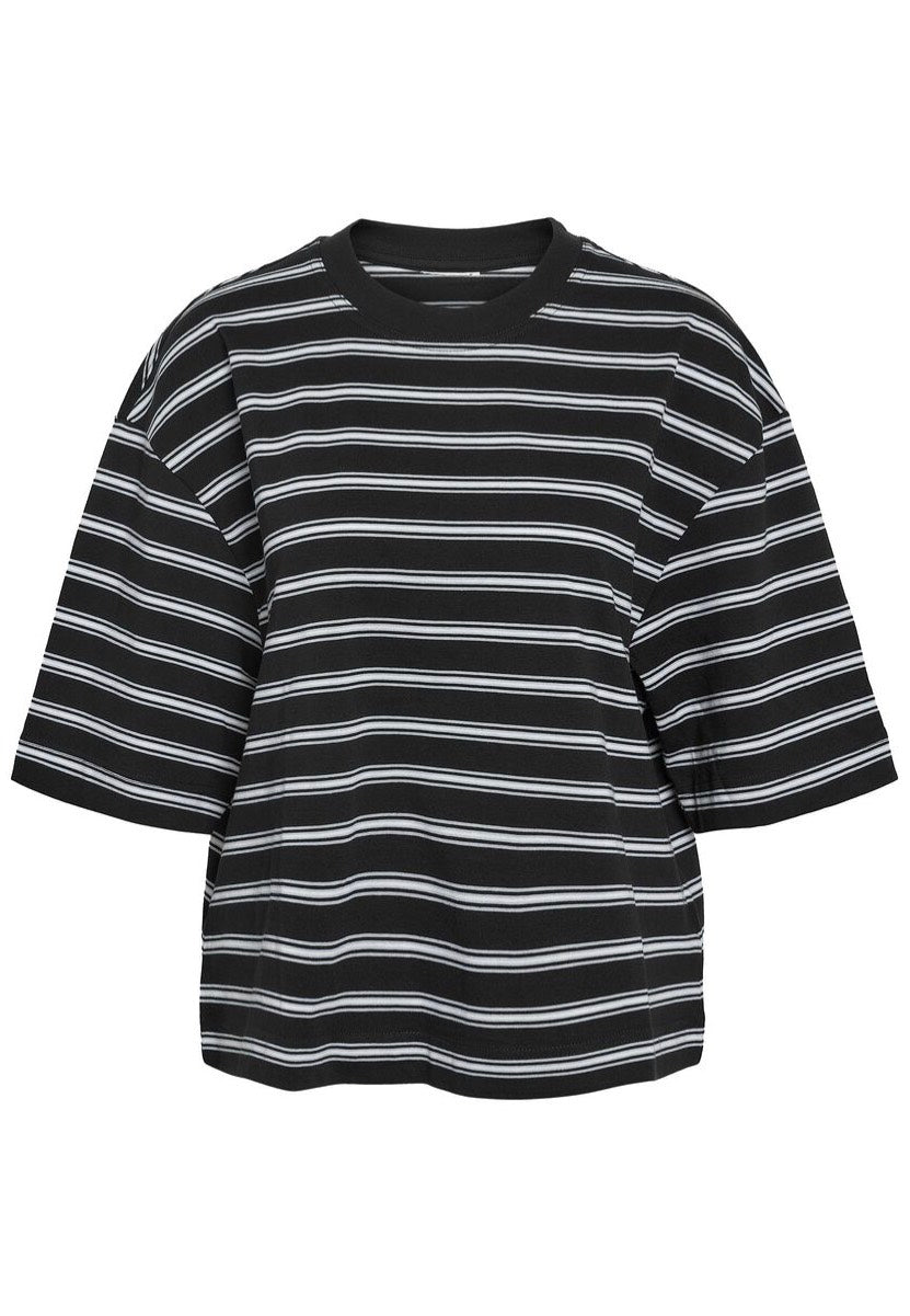 Noisy May - Ember  Stripe Black White - Top | Women-Image