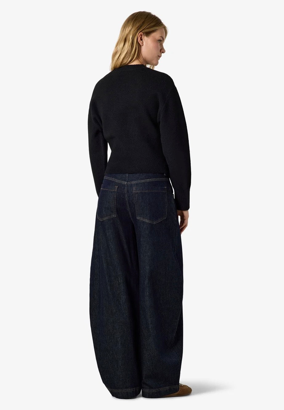 Noisy May Sloan O-Neck Knit Black Pullover