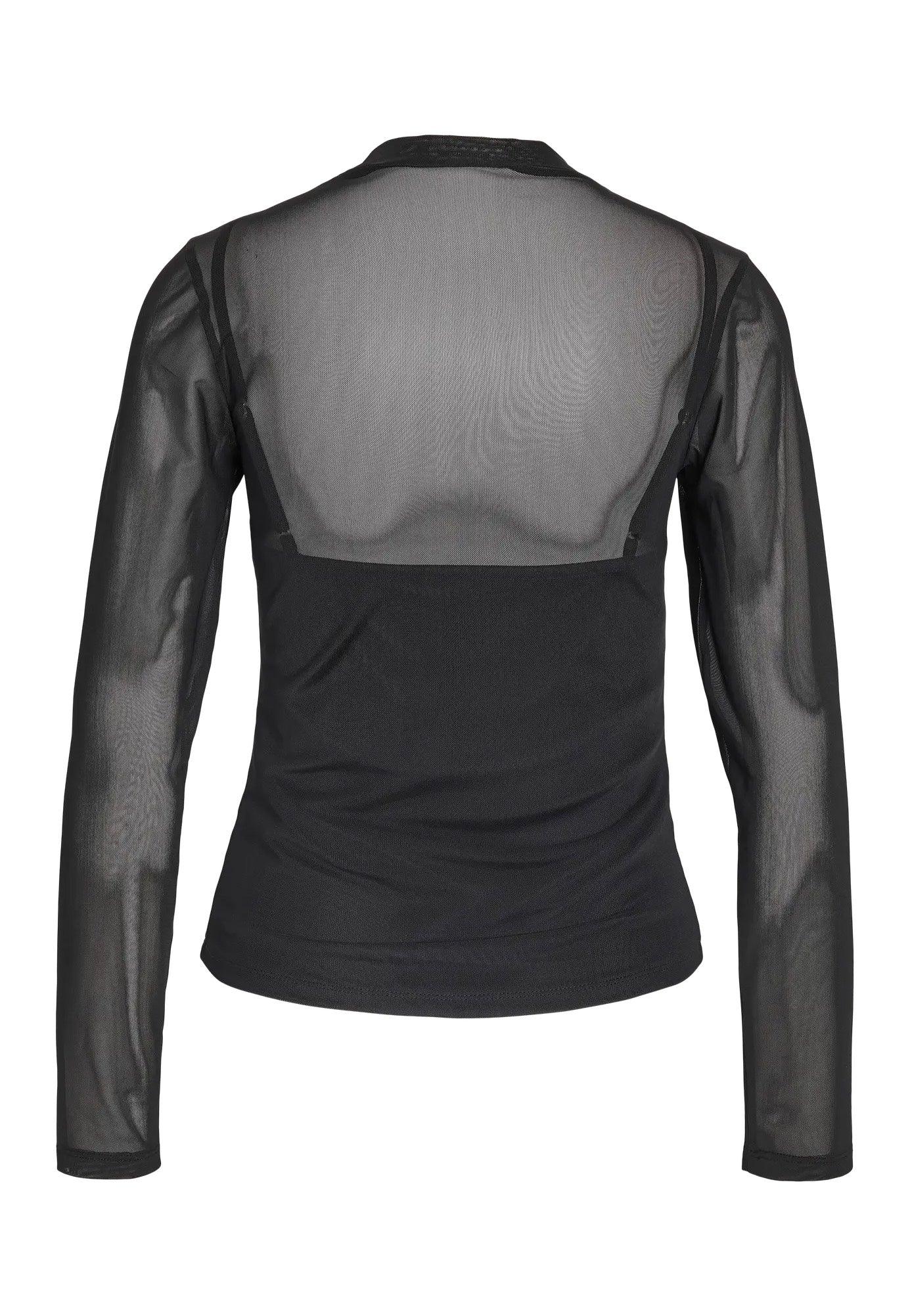 Noisy May Percy Mesh Black Oberteil