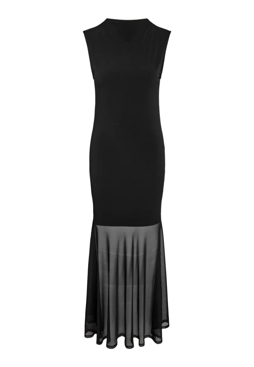 Noisy May Daria Mesh Mix Black Dress