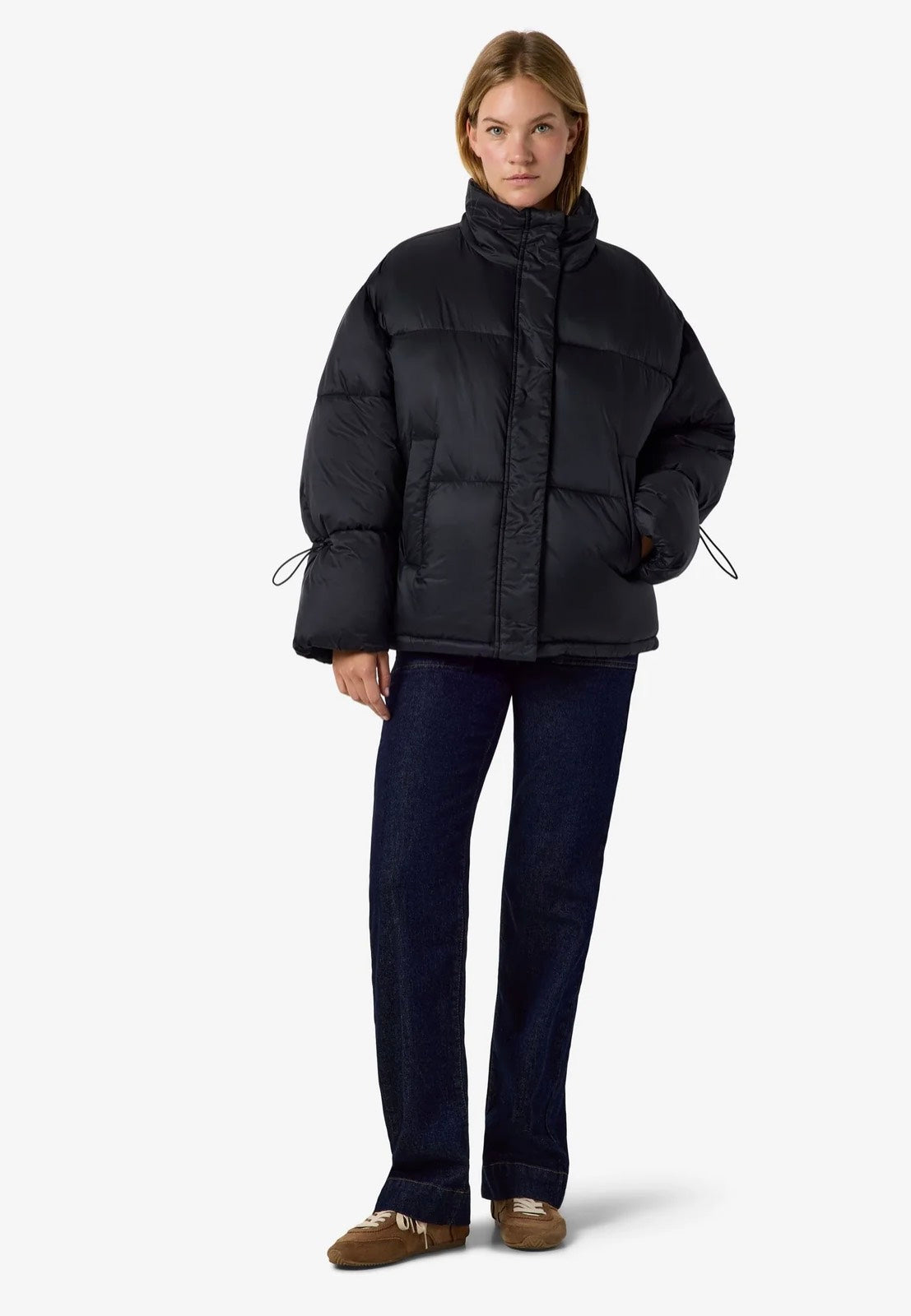 Noisy May Allie Puffer Black Jacke