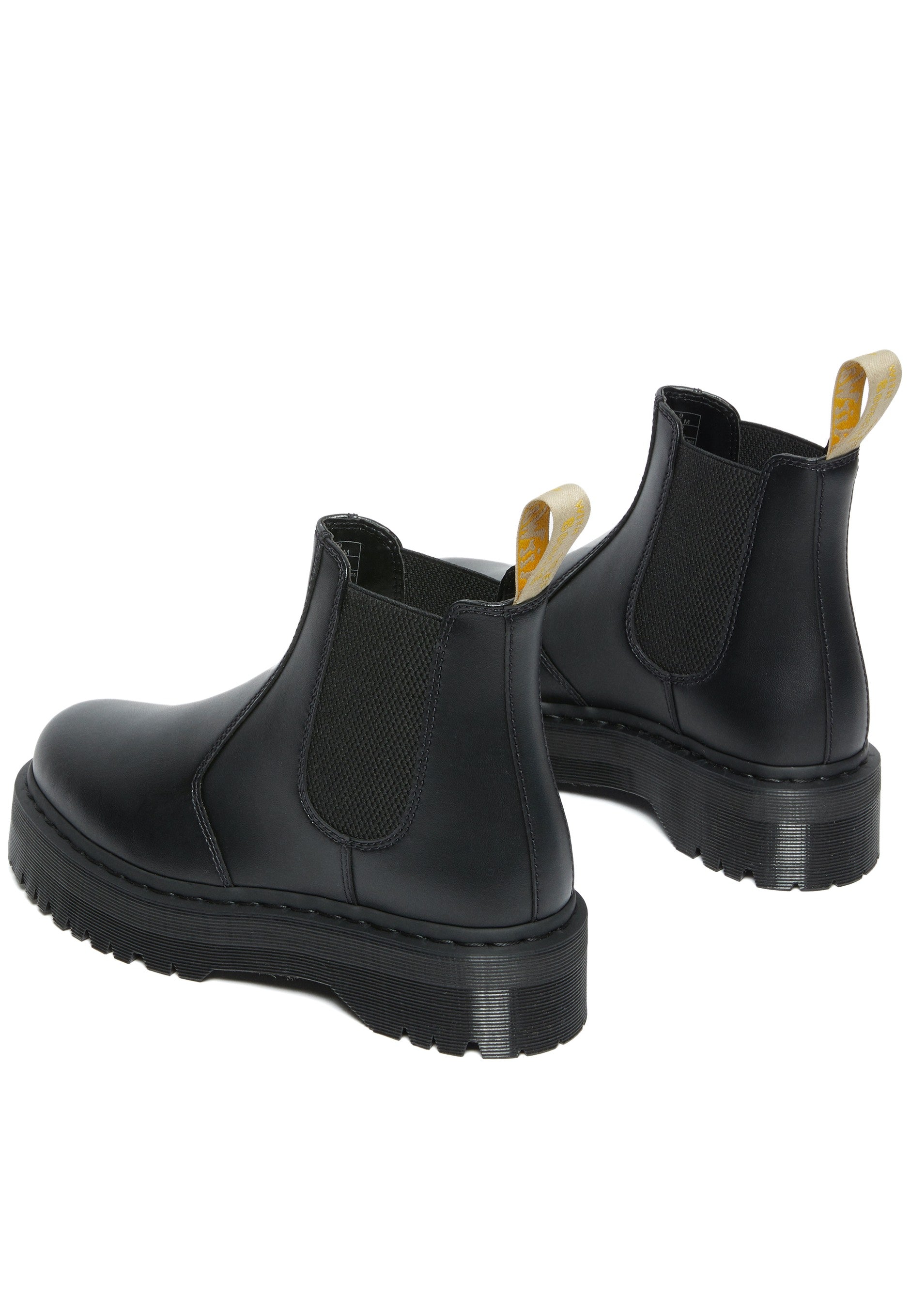 Dr. Martens - V 2976 Quad Mono Black Felix Rub Off - Girl