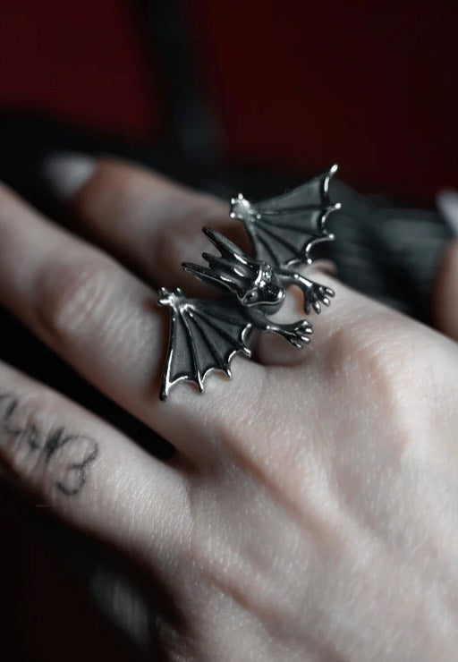 Lively Ghosts - Gothic Guardian Silver - Ring | Nuclear Blast