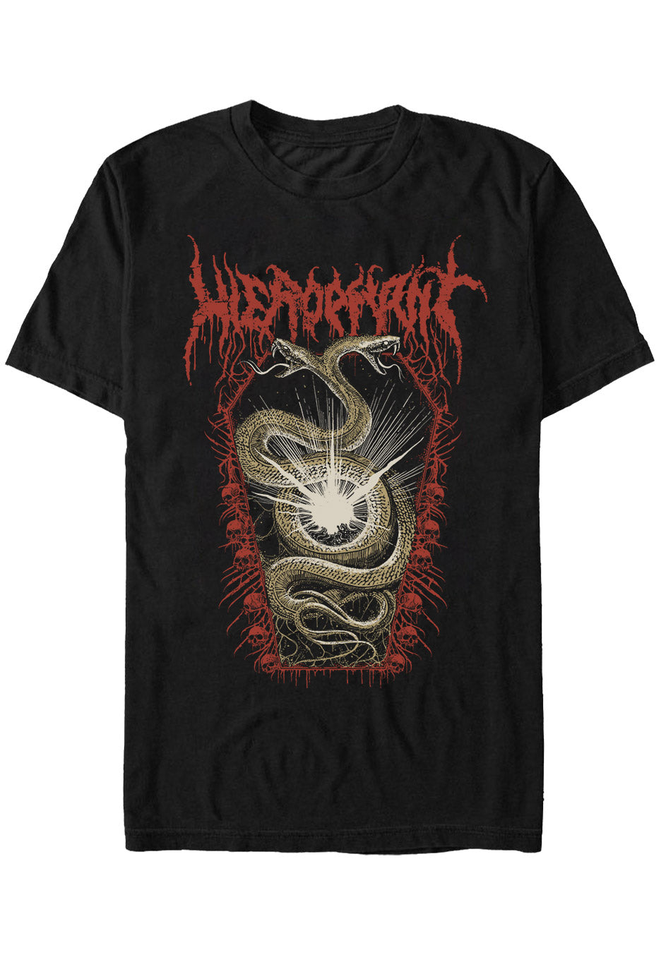 Hierophant - Casket Snake - T-Shirt | Neutral-Image