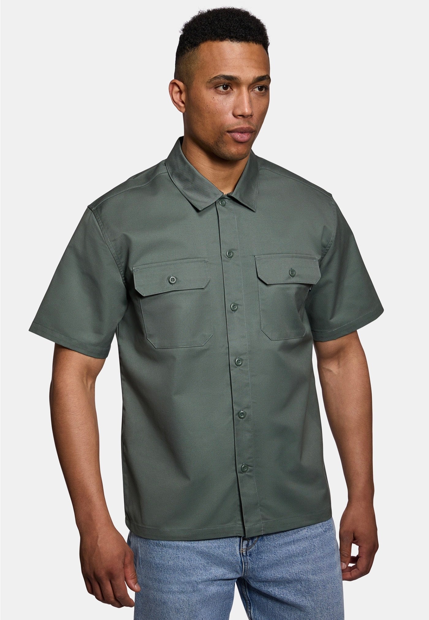 Vintage Industries - Dexter Light Olive - Shirt | Men-Image