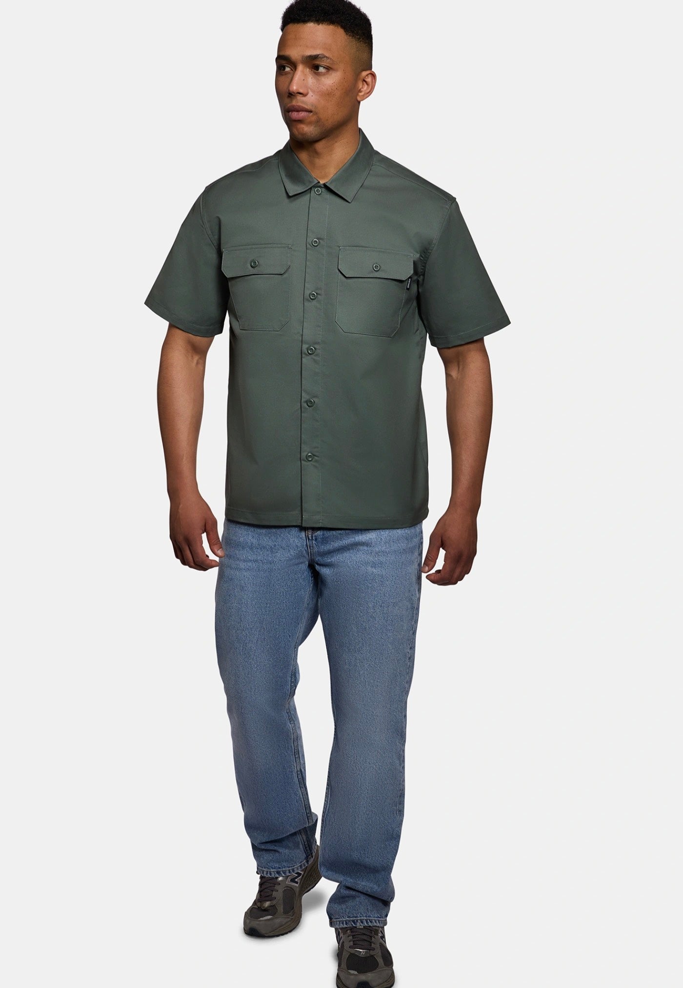 Vintage Industries - Dexter Light Olive - Shirt | Men-Image