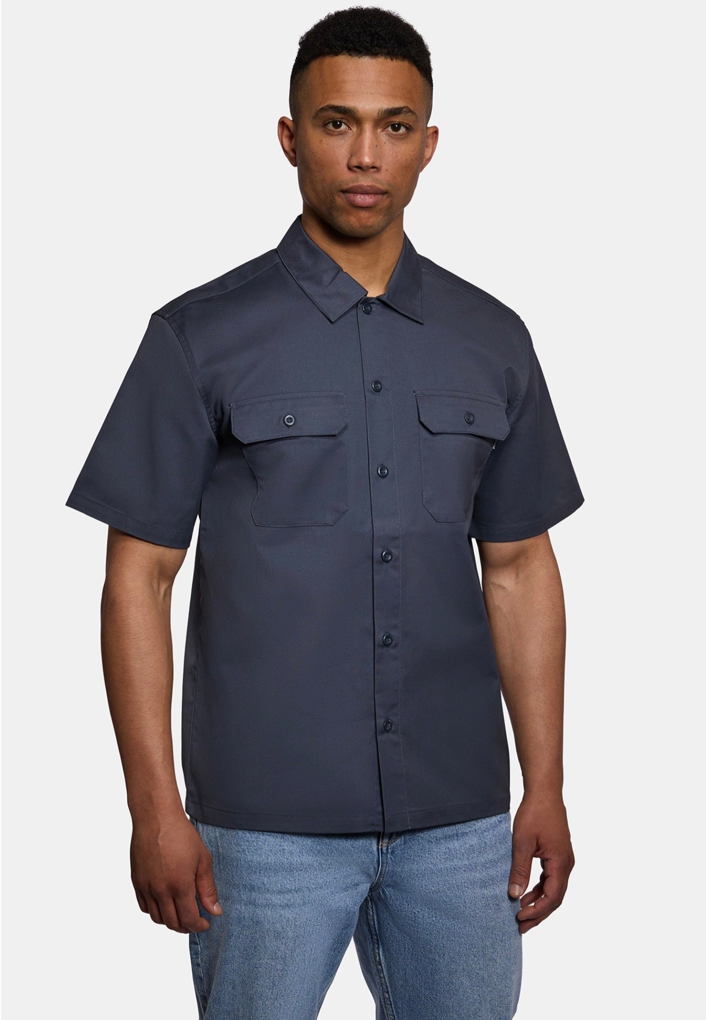 Vintage Industries - Dexter Mid Grey - Shirt | Men-Image