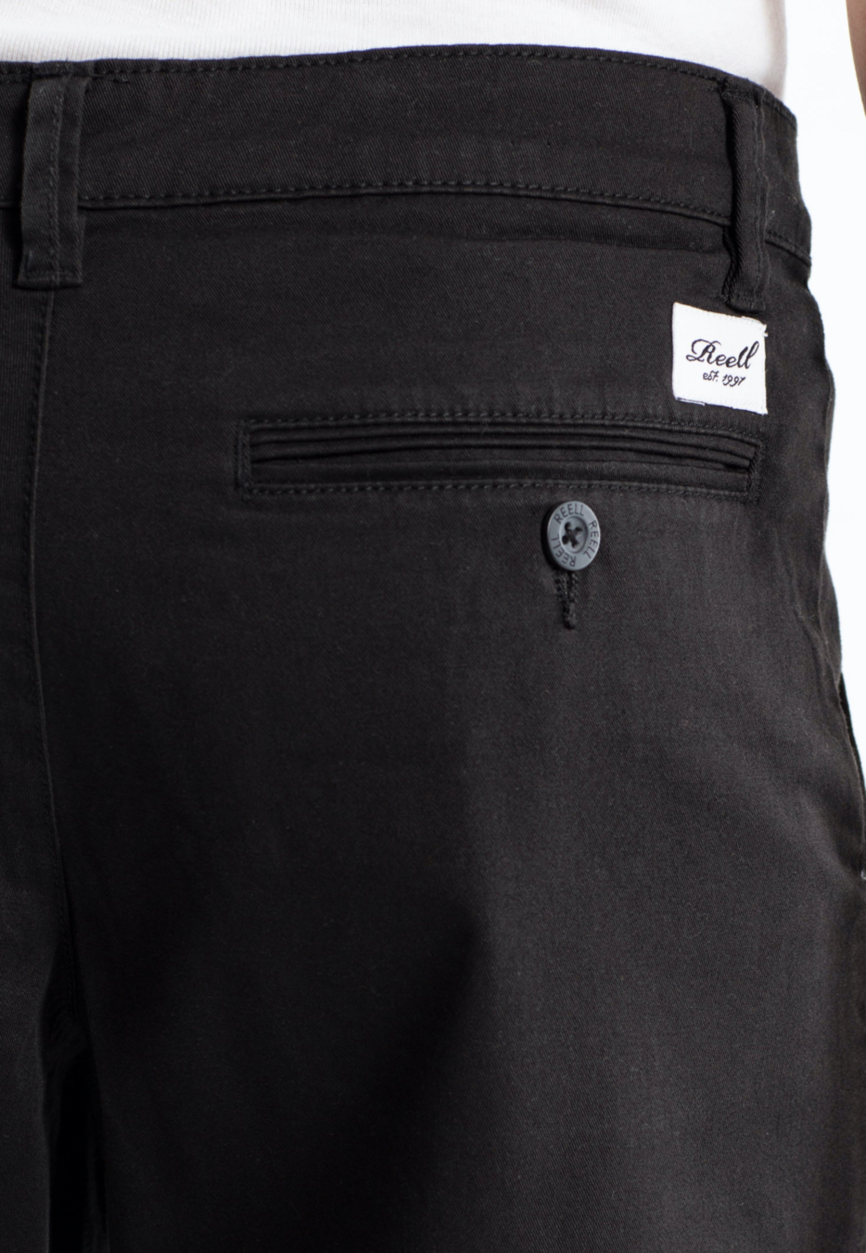 REELL - Flex Grip Chino Black - Shorts | Men-Image