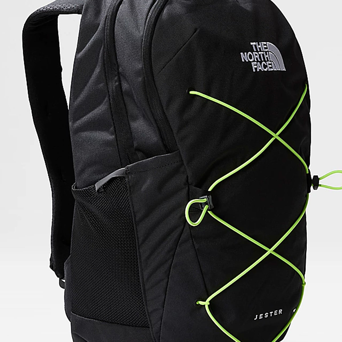 The North Face - Jester Tnf Black Heather/Led Yellow - Backpack