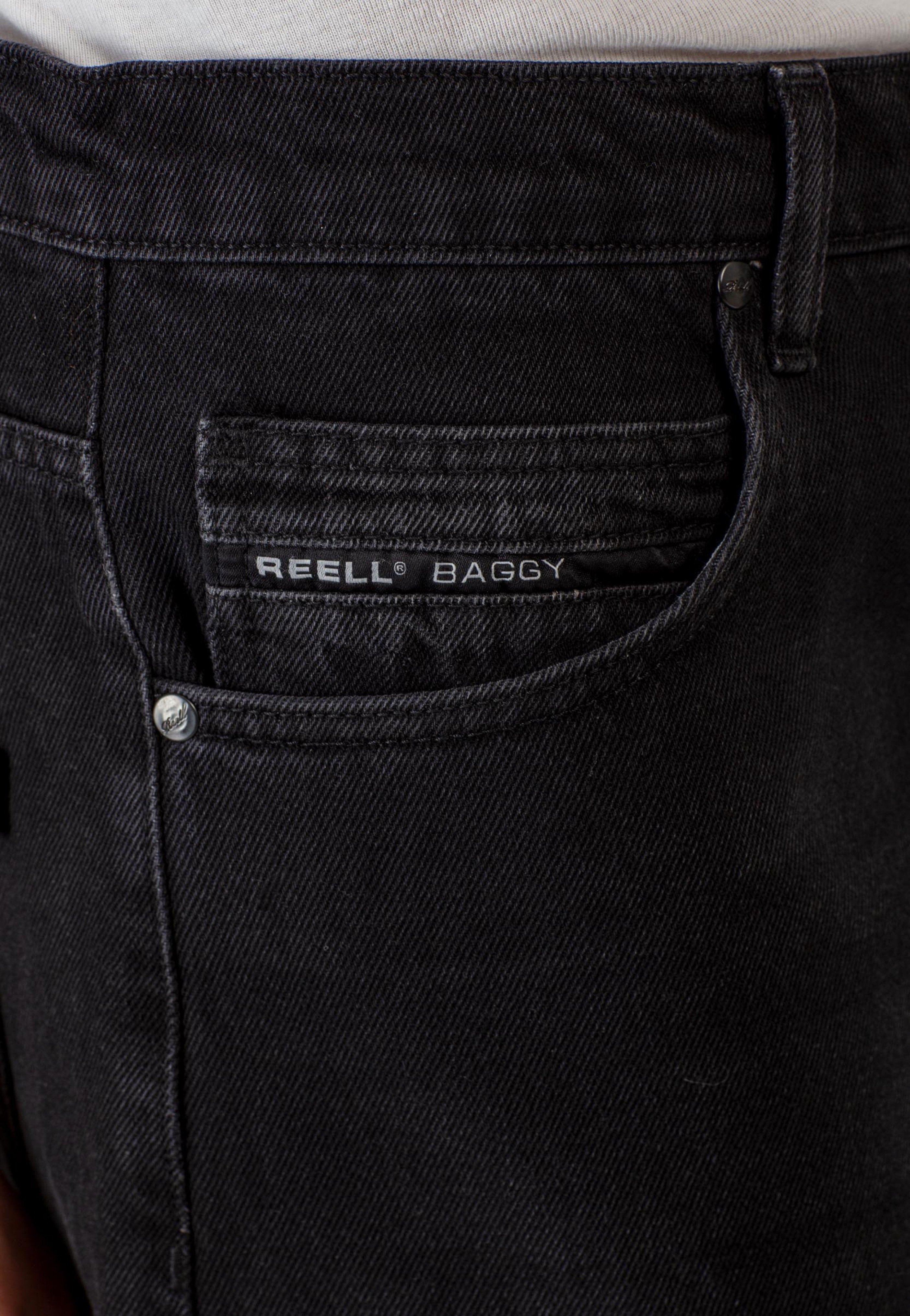 REELL - Baggy Black Wash - Jeans