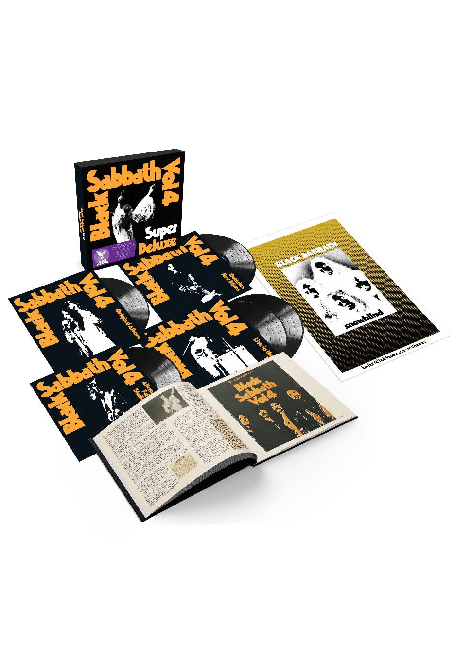 Black Sabbath - Vol.4 (Super Deluxe) - Vinyl Box