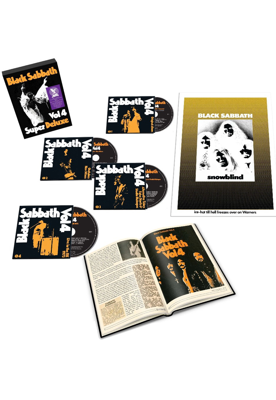 Black Sabbath - Vol.4 (Super Deluxe) - CD Box
