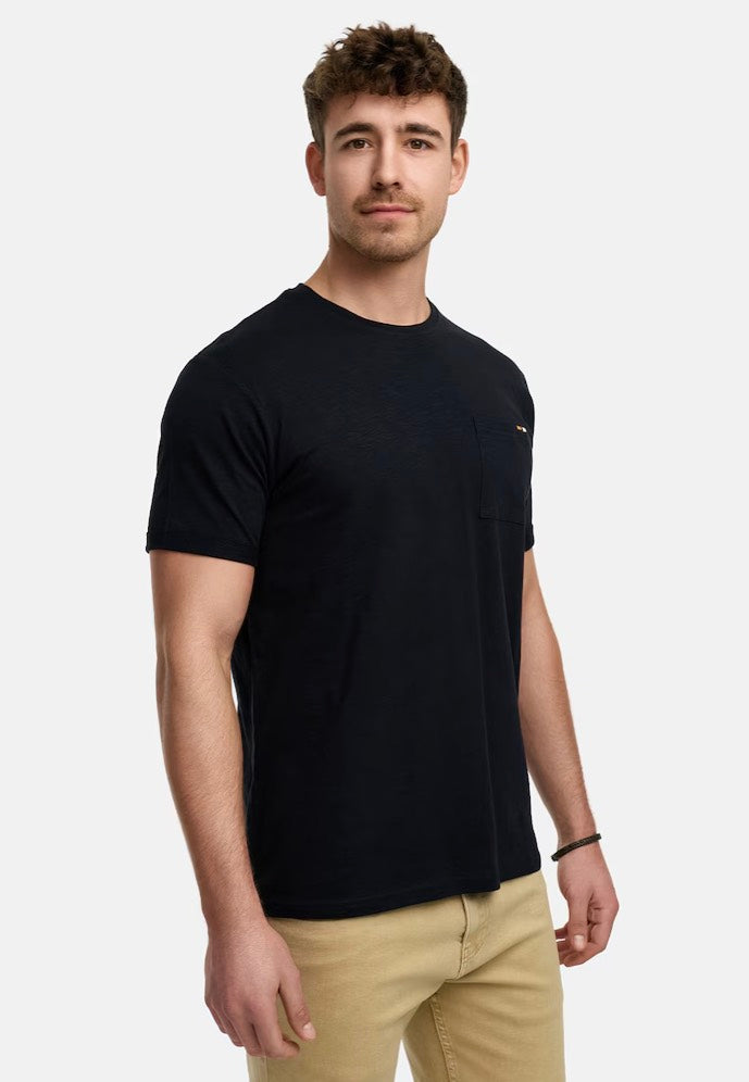 Indicode - Andorra Black - T-Shirt | Men-Image
