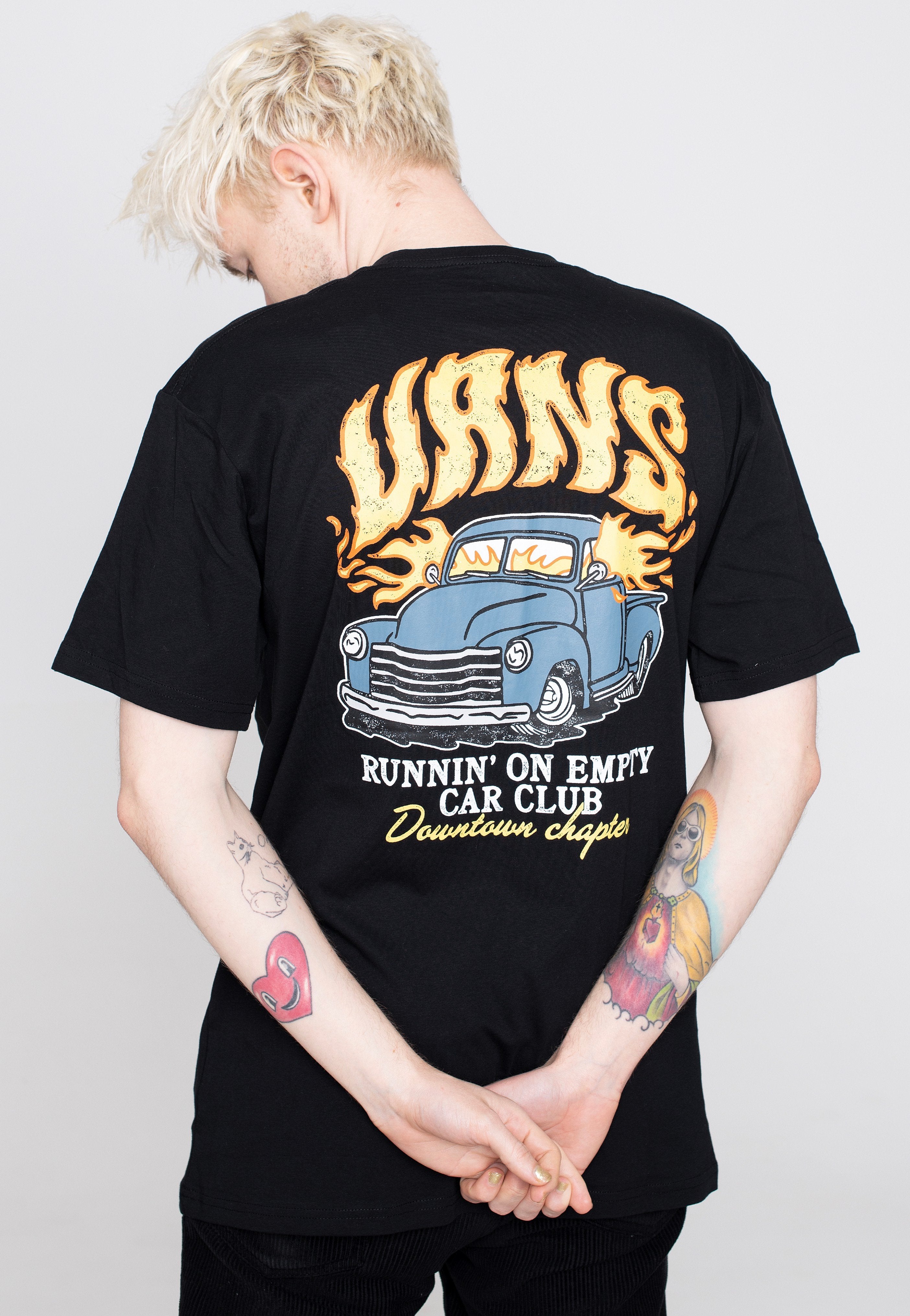 Vans - Running On Empty Black - T-Shirt