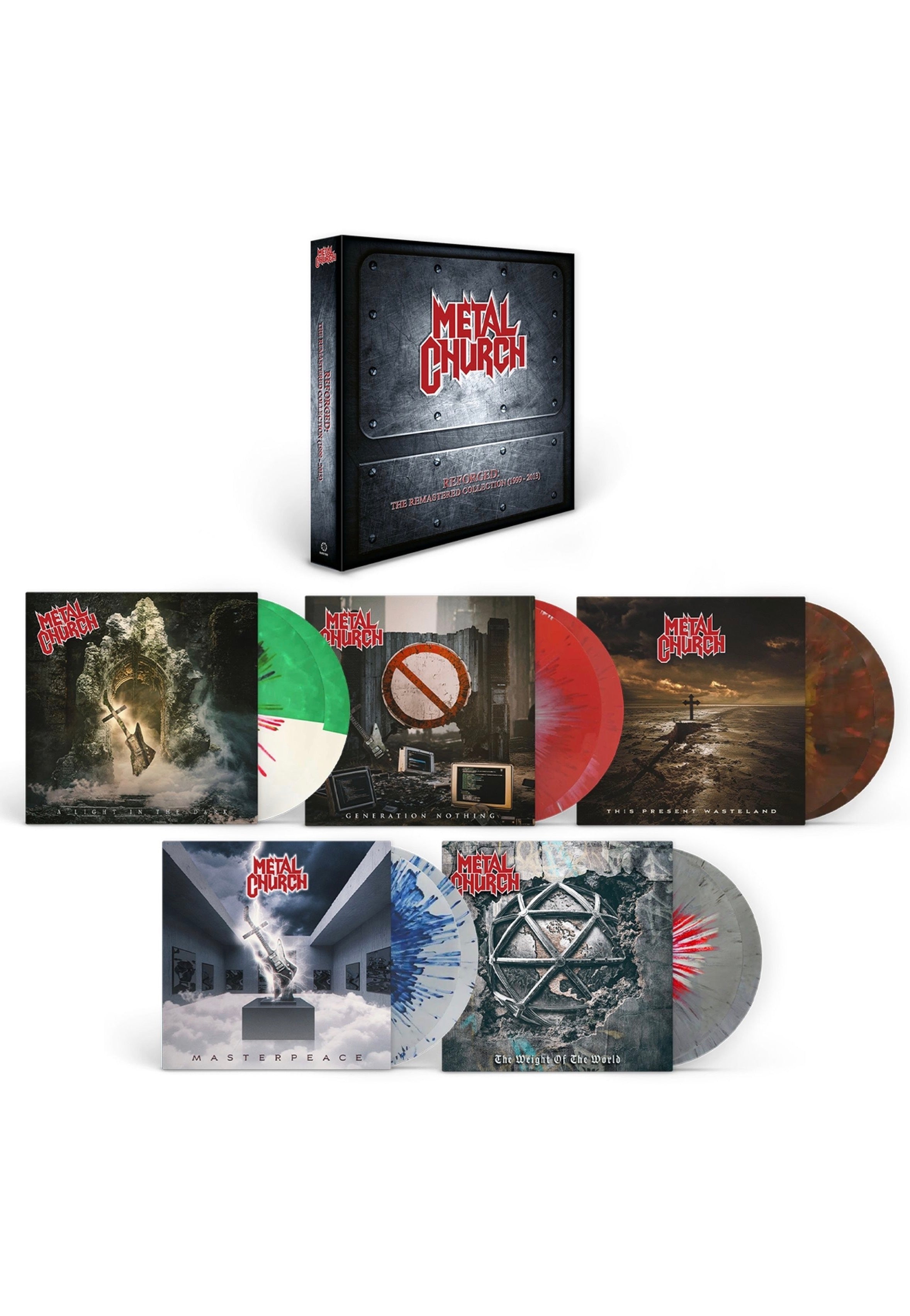 Metal Church - Reforged: The Remastered Collection (1999-2013) -  Colored 10 Vinyl Boxset | Neutral-Image