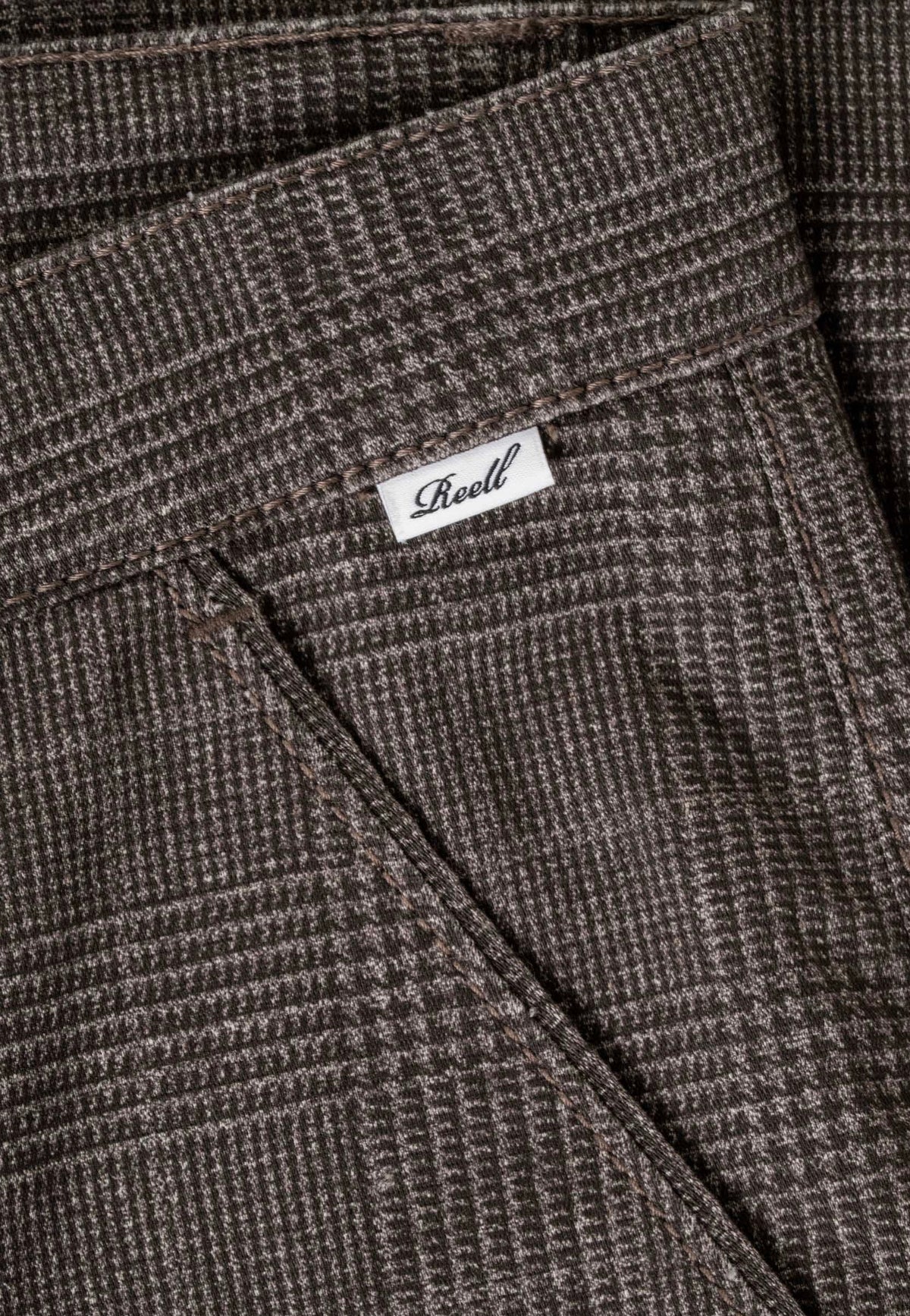 REELL Superior Flex Chino 2 Greyhound Check Pants