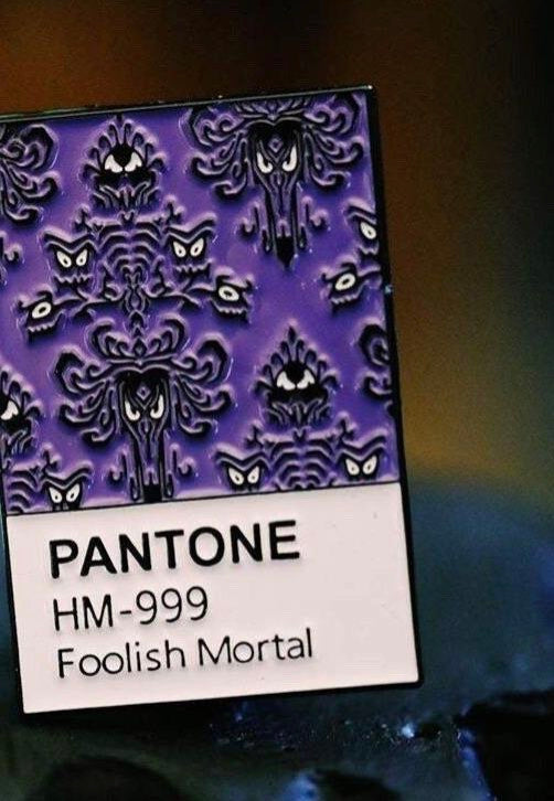Lively Ghosts - Haunted Mansion Pantone - Pin | Neutral-Image