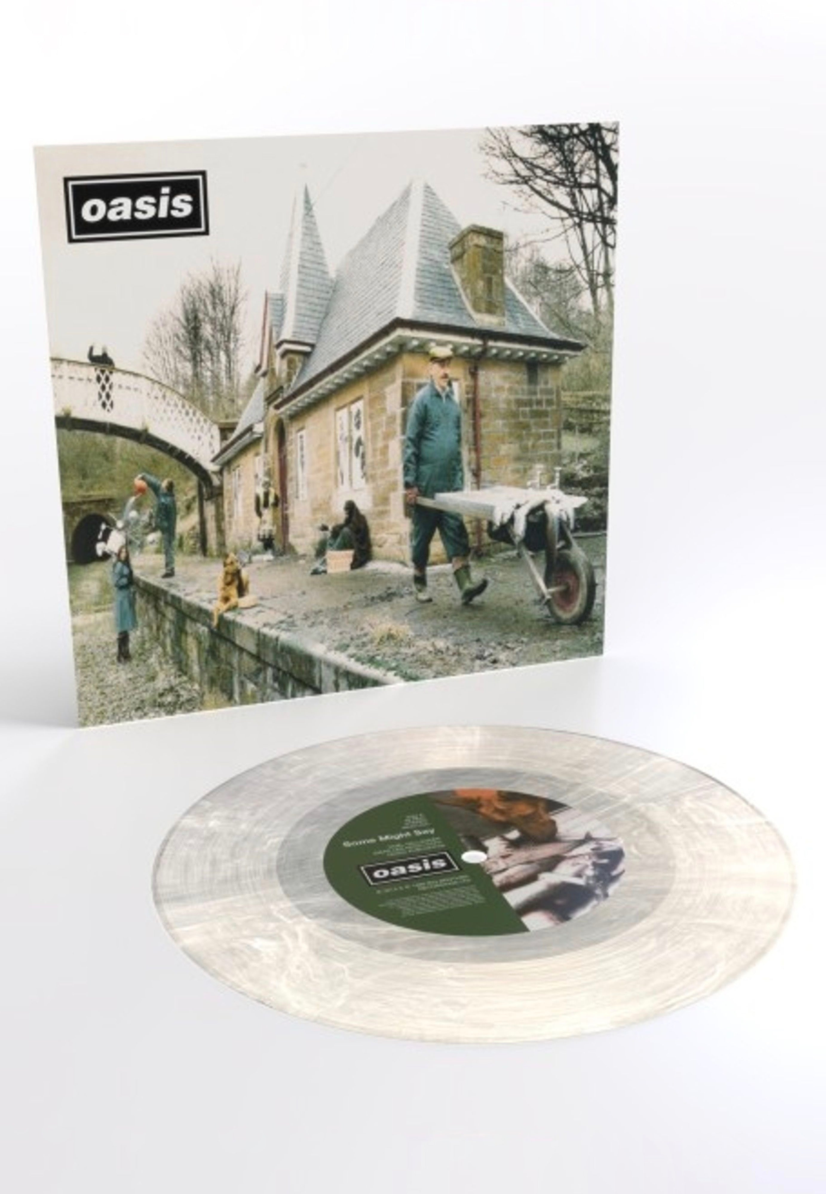 Oasis - Some Might Say (30th Anniversary) Ltd. Pearl - Colored 7 Inch | Neutral-Image