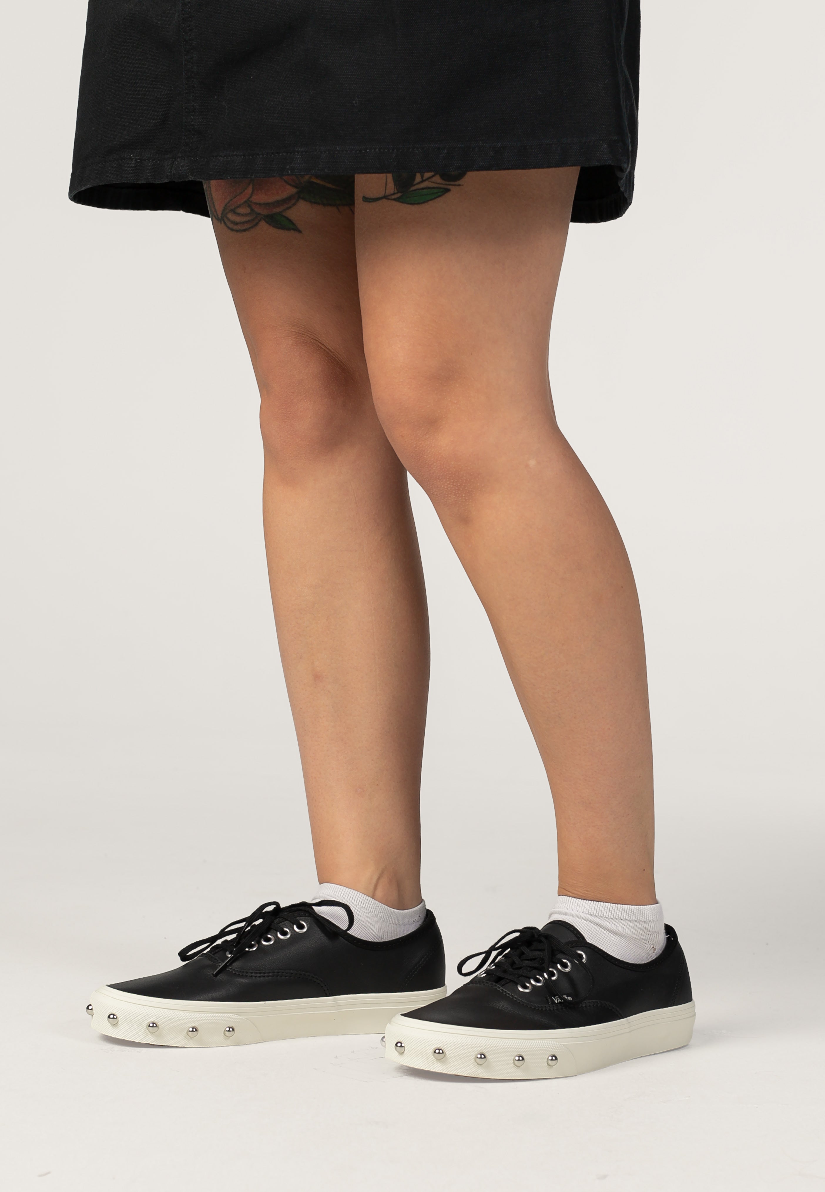 Vans - Authentic Studs Black - Girl Shoes | Women-Image