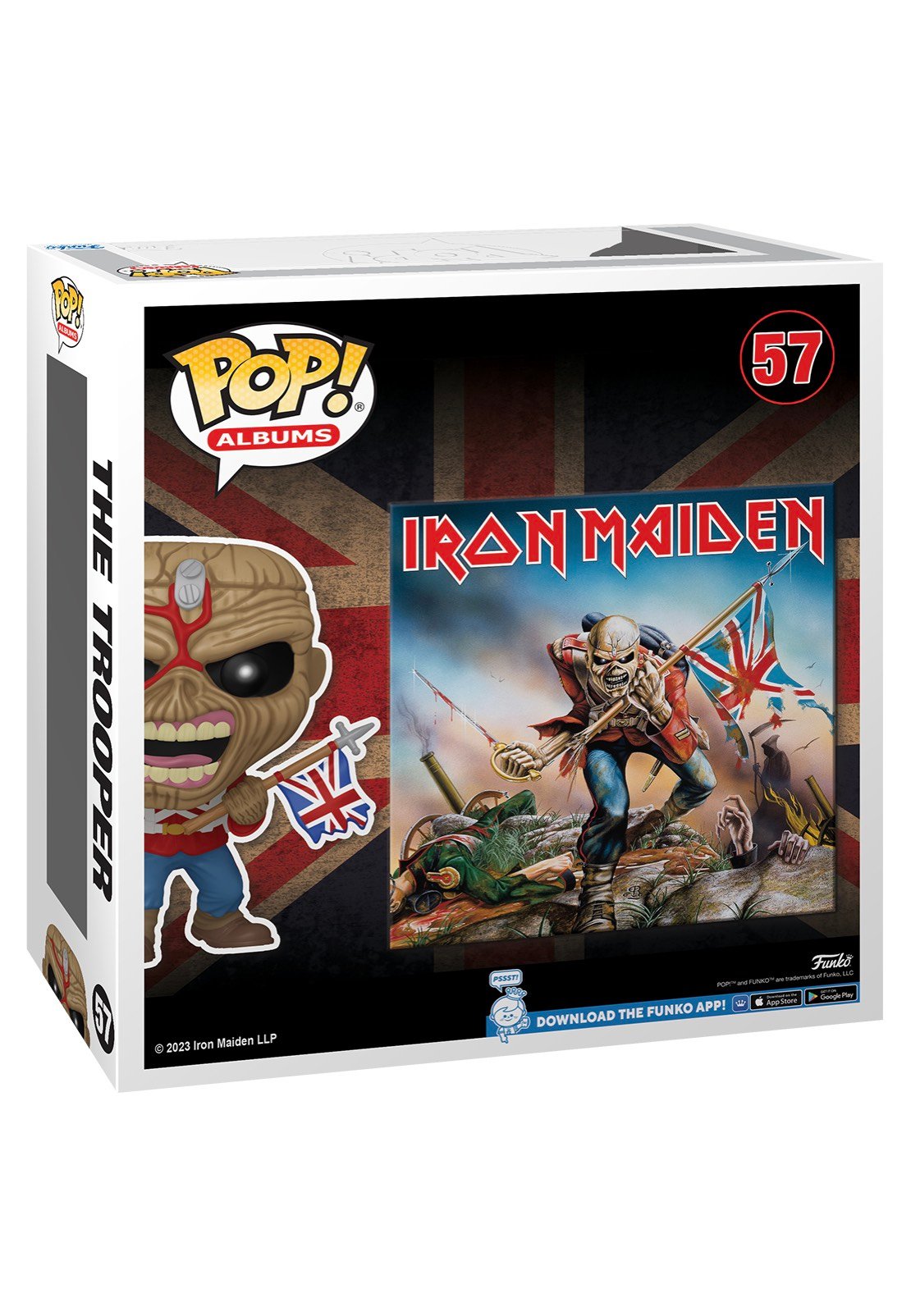 Iron Maiden - The Trooper POP! Vinyl Albums - Funko Pop