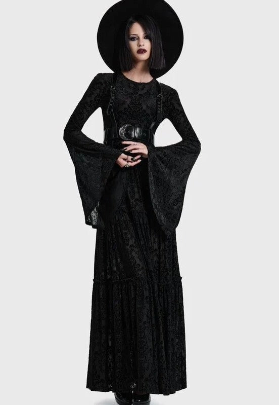 Killstar Daemon's Hex Maxi Black Dress