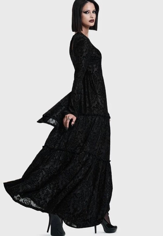 Killstar Daemon's Hex Maxi Black Dress