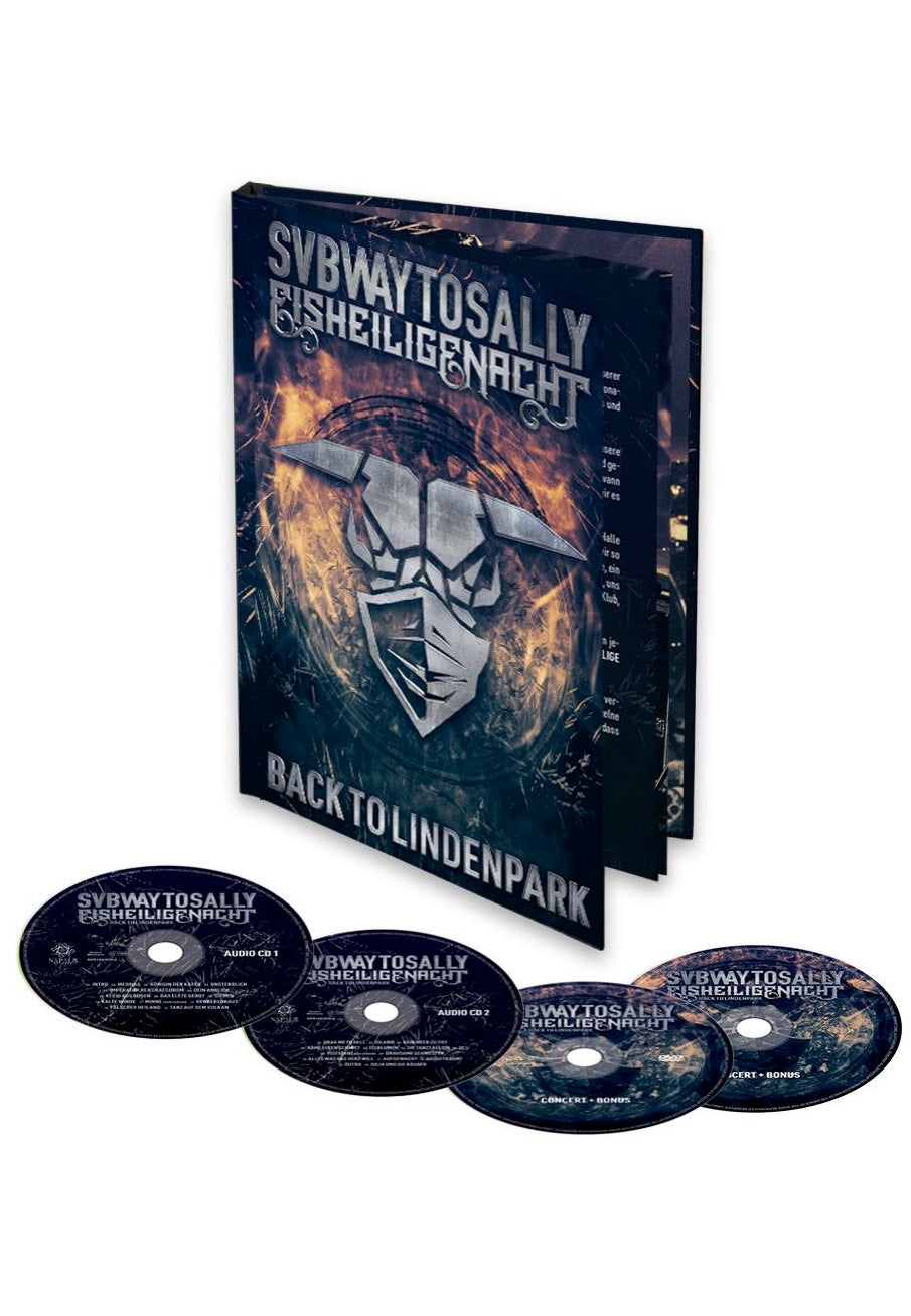 Subway To Sally - Eisheilige Nacht: Back To Lindenpark - Mediabook 2 CD + DVD + Blu Ray | Neutral-Image