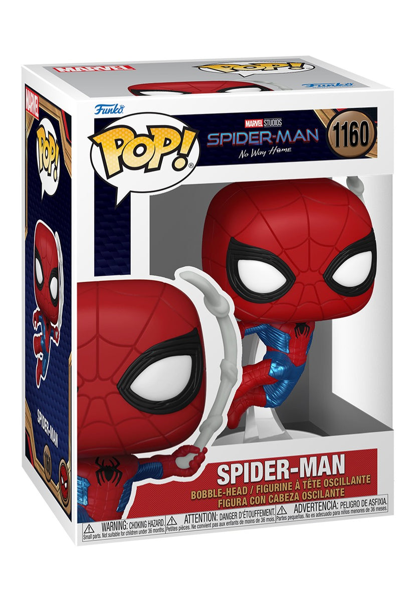 ホットセール Spider-Man Bobble-Head POP! Suit Finale Spider-Man NWH - スパイダーマン