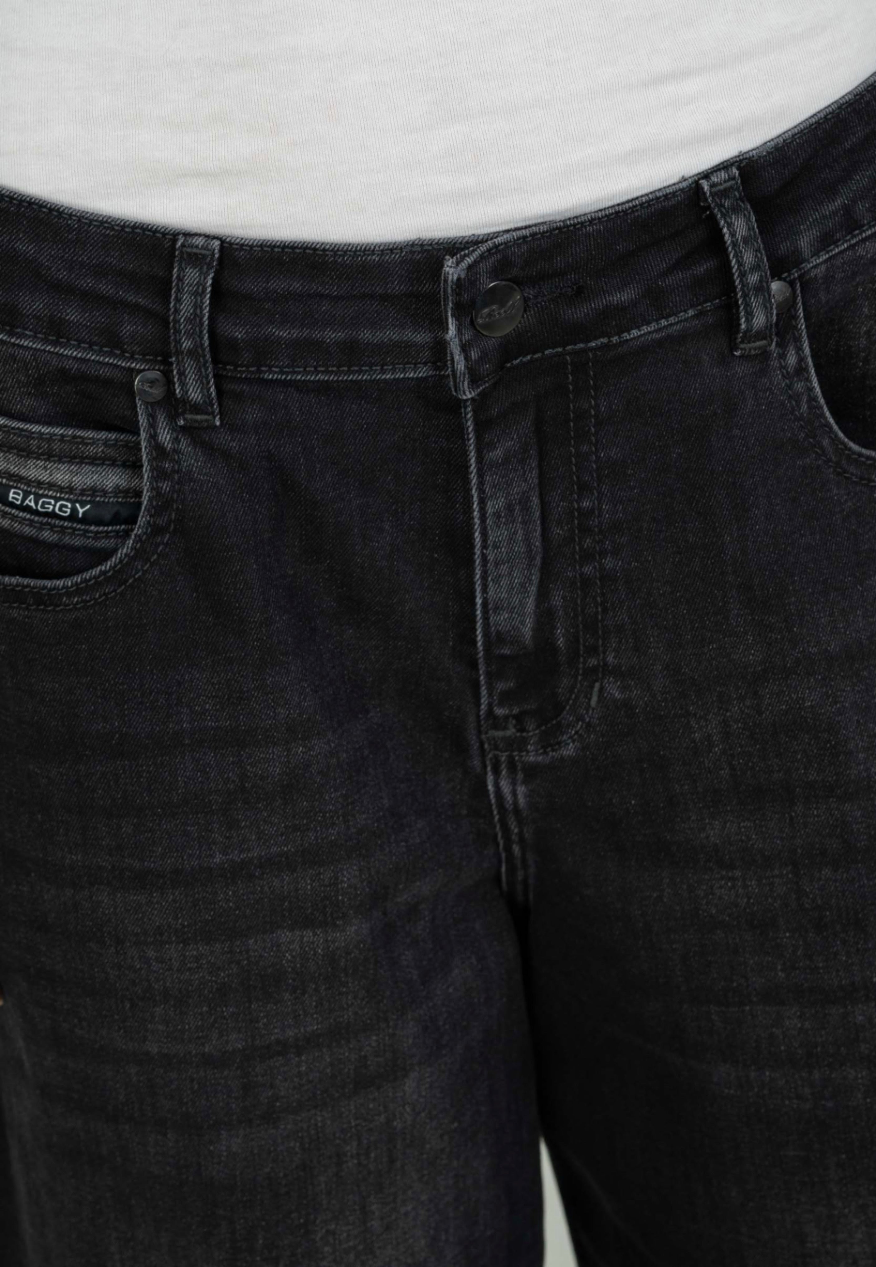 REELL - Women Chloé Baggy Black Faded - Jeans | Women-Image