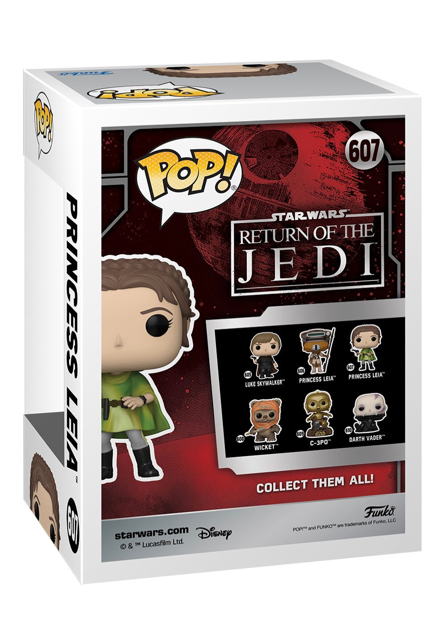 Star Wars - Return Of The Jedi 40th: Leia (BH) - Bobble-Head - Funko Pop