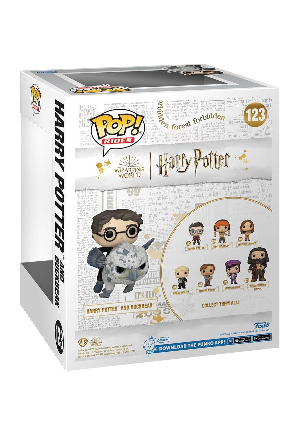 Harry Potter - Harry \u0026 Buckbeak POP! Rides Deluxe - Funko Pop
