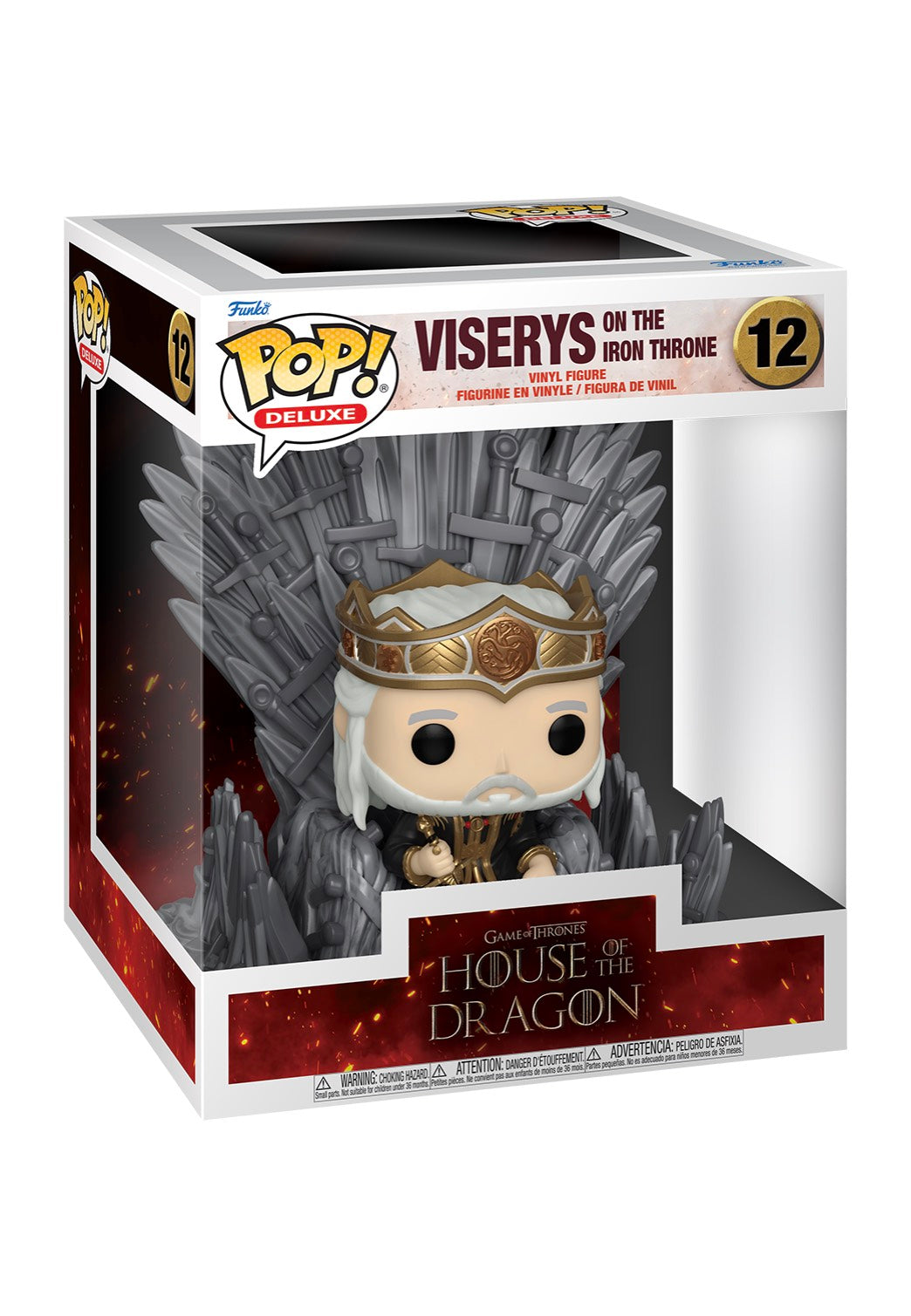 House Of The Dragon - Viserys On Throne POP! Vinyl Deluxe - Funko Pop