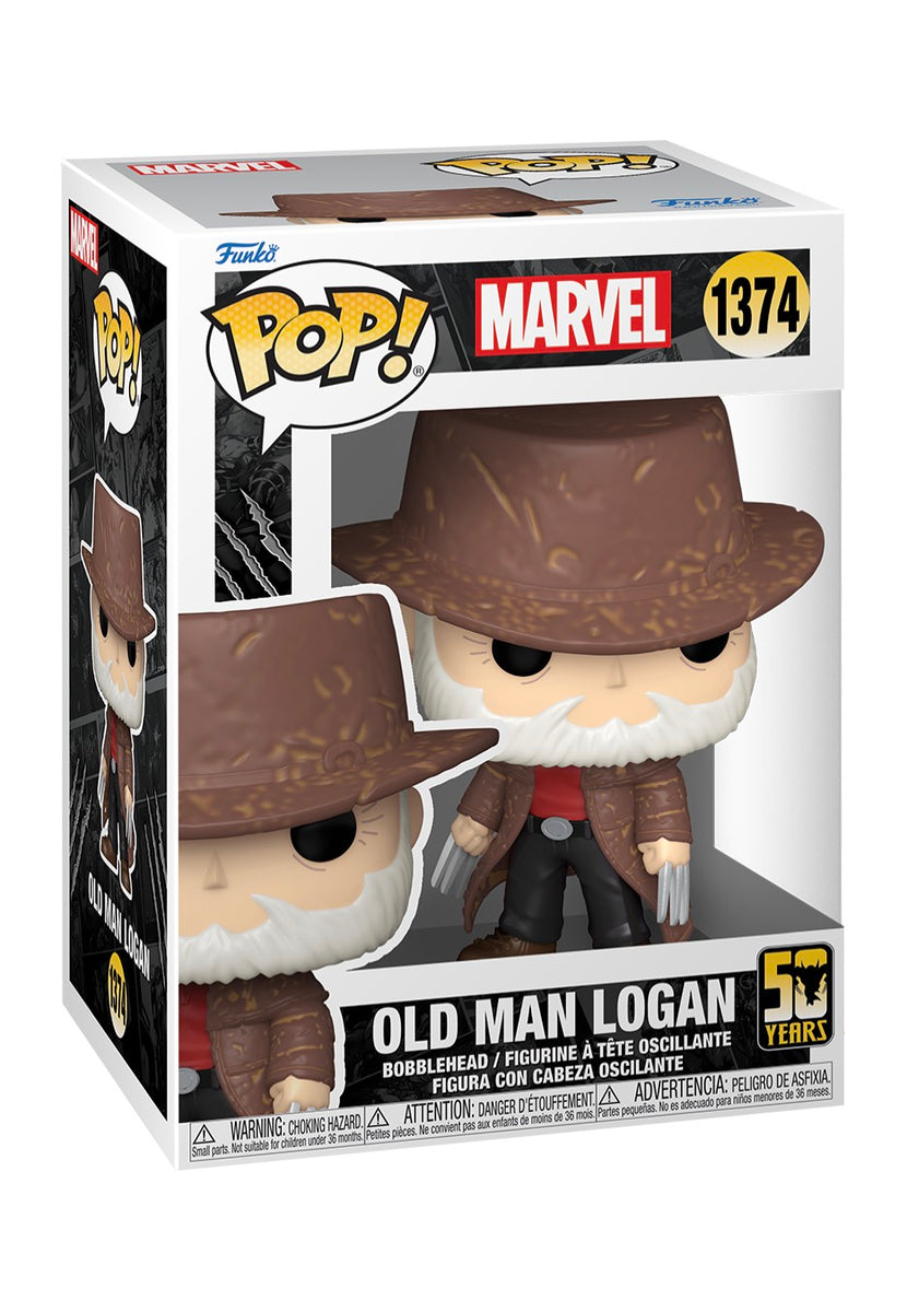 Funko pop 激レア 初期 ローガン　ケース付き新品 77435_marvel_wolverine50th_old