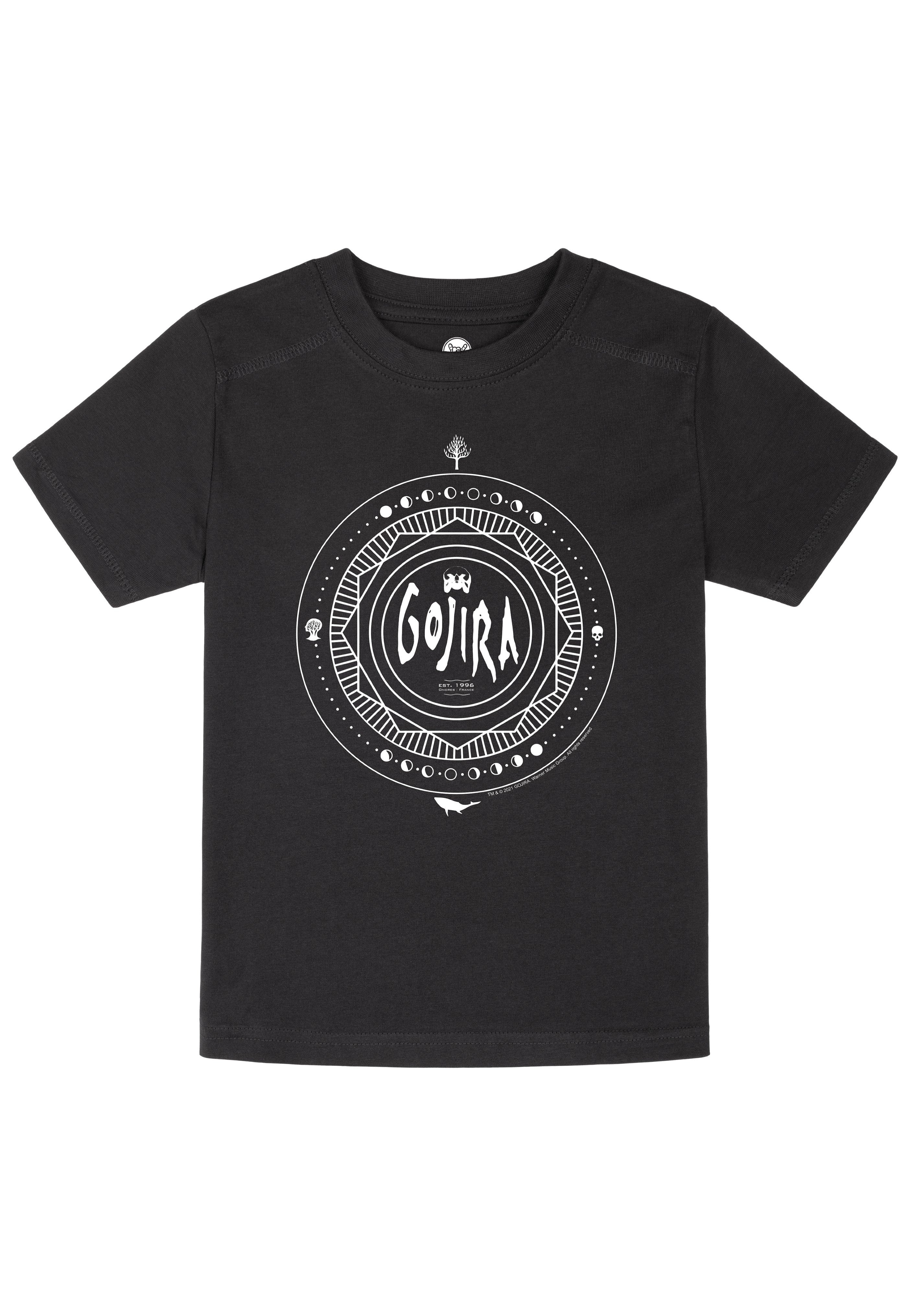 Gojira - Moon Phases Kids Black/White - T-Shirt