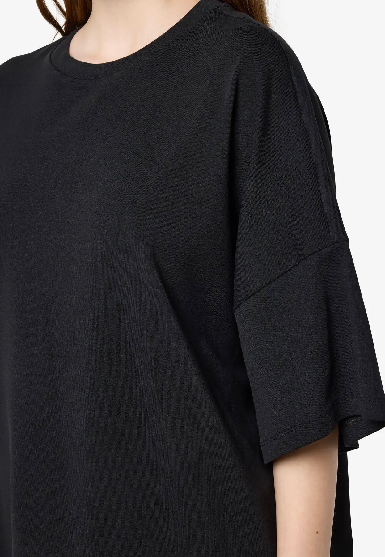 Noisy May - Mocca 2/4 Boxy Black - Dress | Women-Image