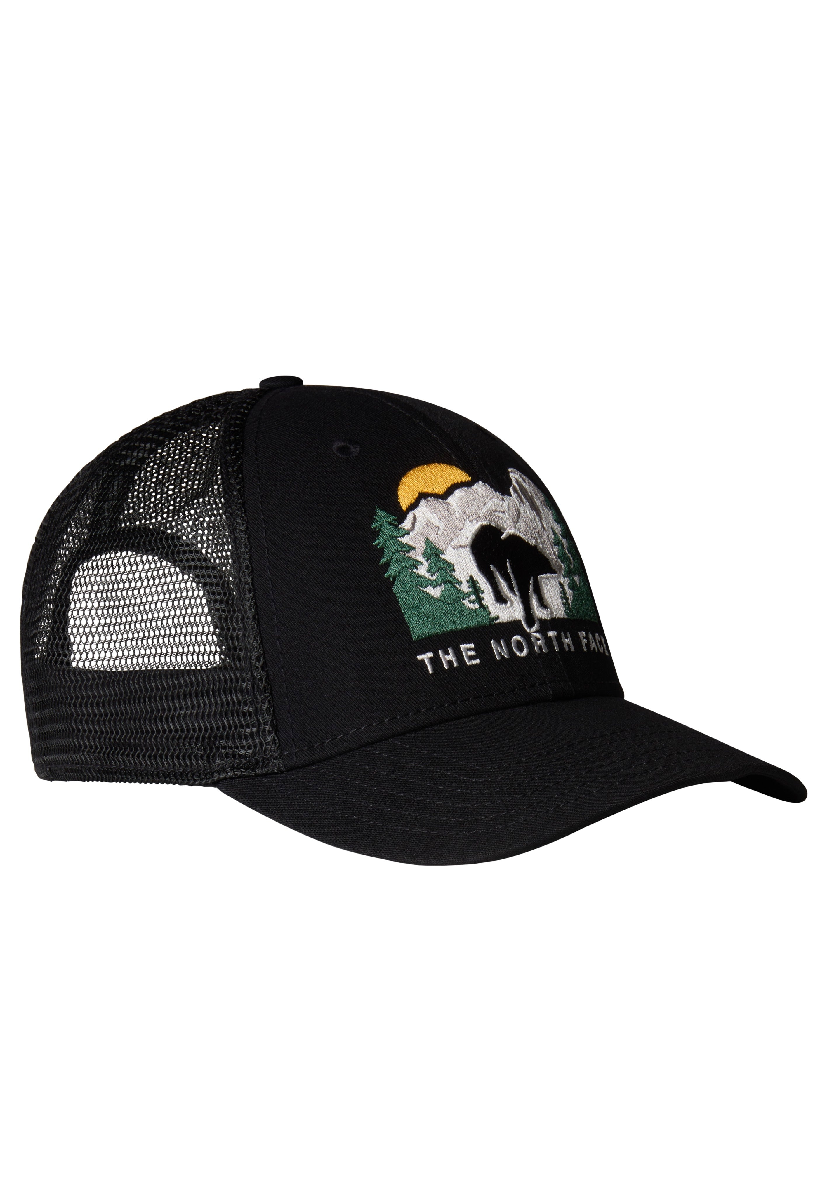 The North Face - Embroidered Mudder Trucker TNF Black/TNF Black - Cap | Neutral-Image