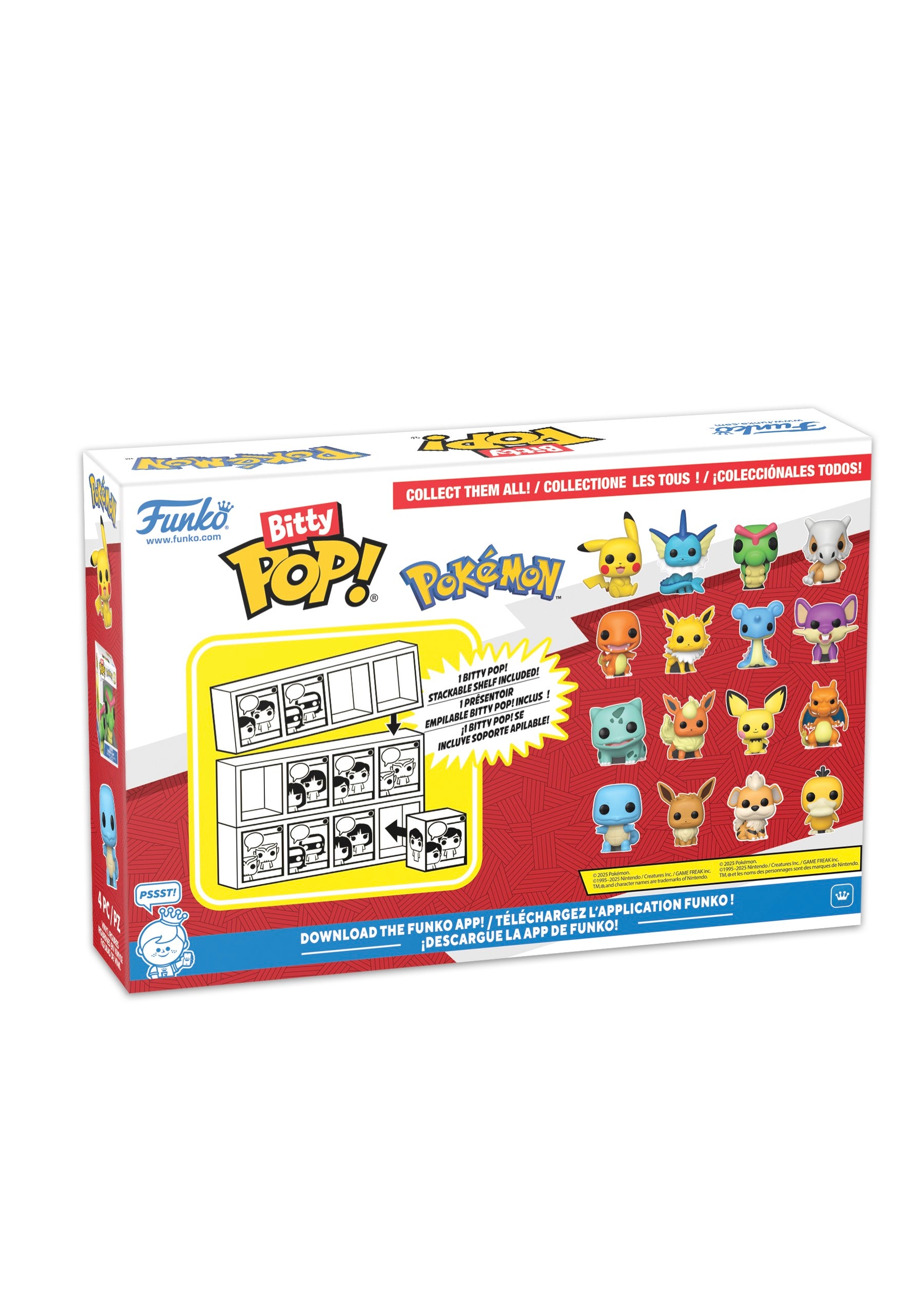 Pokémon - Pikachu Bitty POP! 4PK - Funko Pop | Neutral-Image