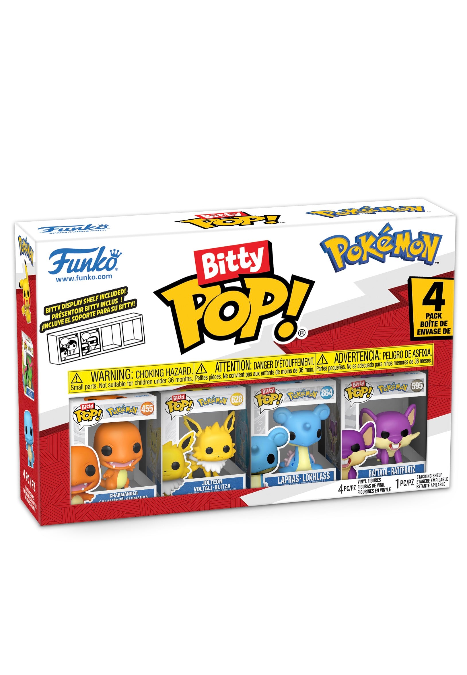 Pokémon - Charmander Bitty POP! 4PK - Funko Pop | Neutral-Image