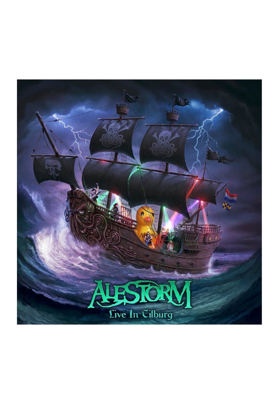 Alestorm - Live In Tillburg - Mediabook CD + DVD + Blu Ray
